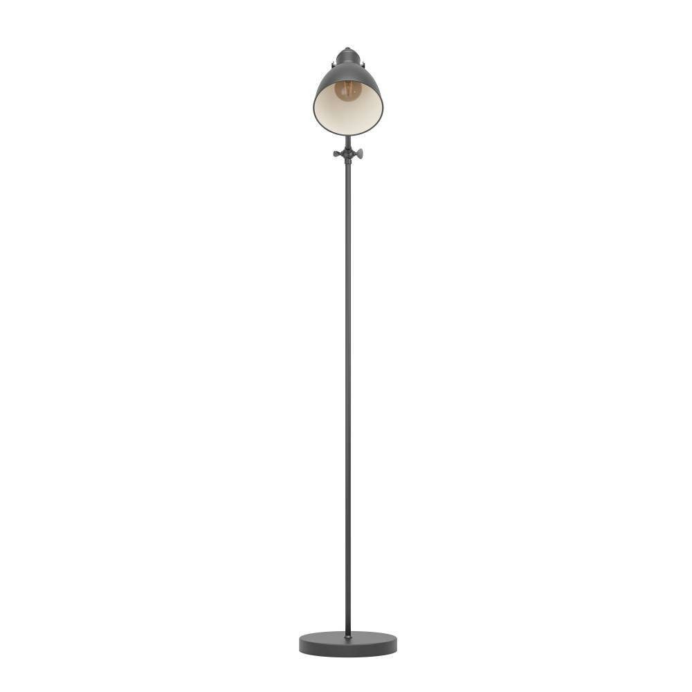 EGLO Staande lamp PRIDDY vloerlamp, staande lamp, staal, zwart, E27, industrieel