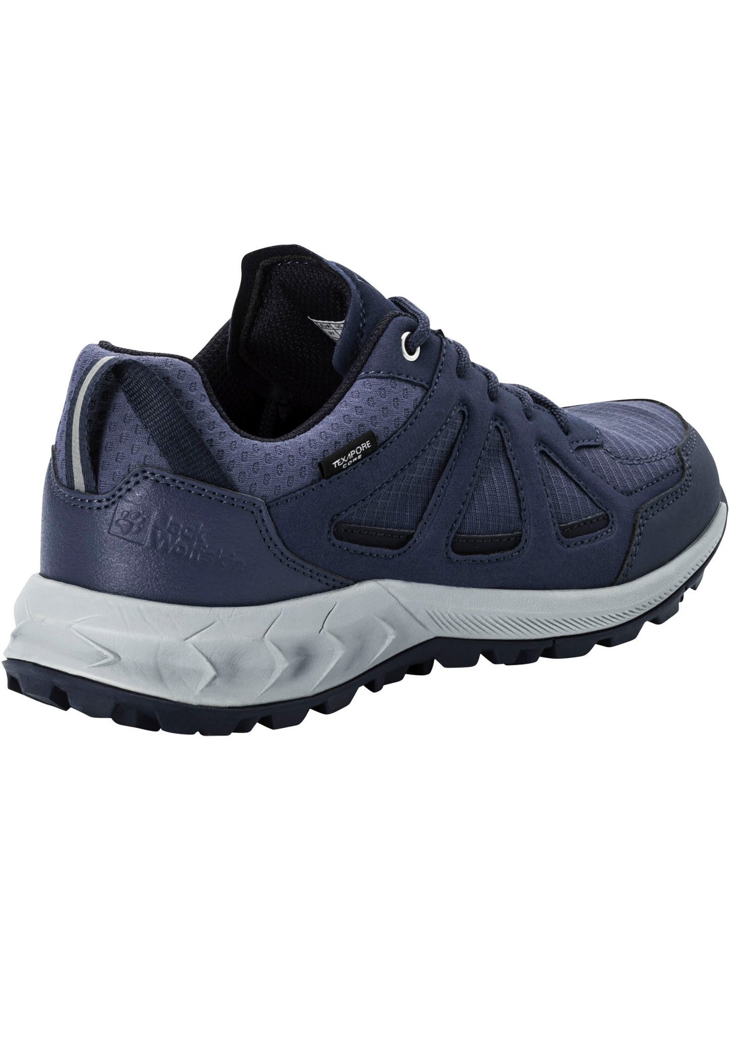 Jack Wolfskin Wandelschoenen WOODLAND 2 TEXAPORE LOW W waterdicht, trekkingschoen