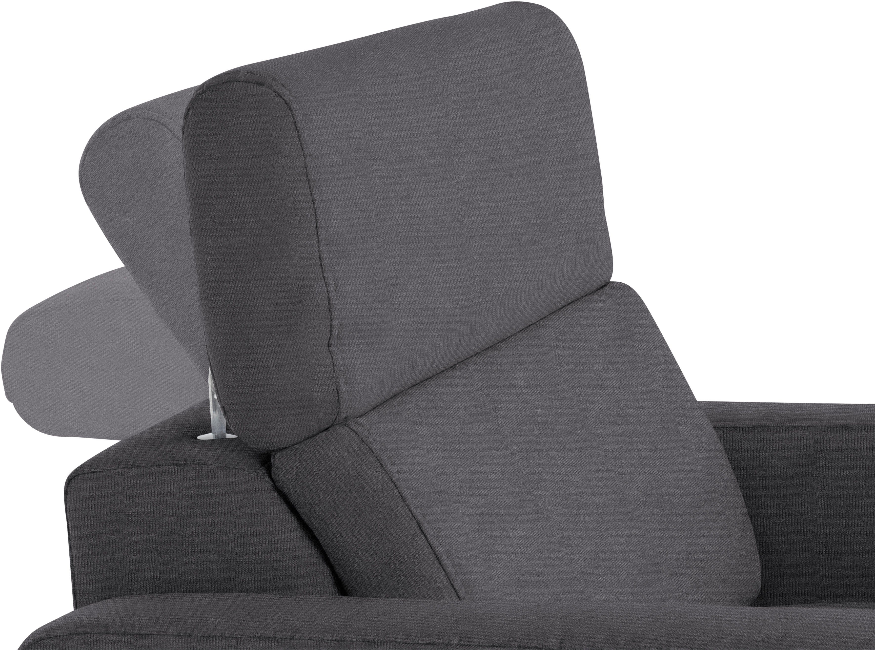 sit&more Fauteuil Bologna met binnenvering, met verstelbare hoofdsteun