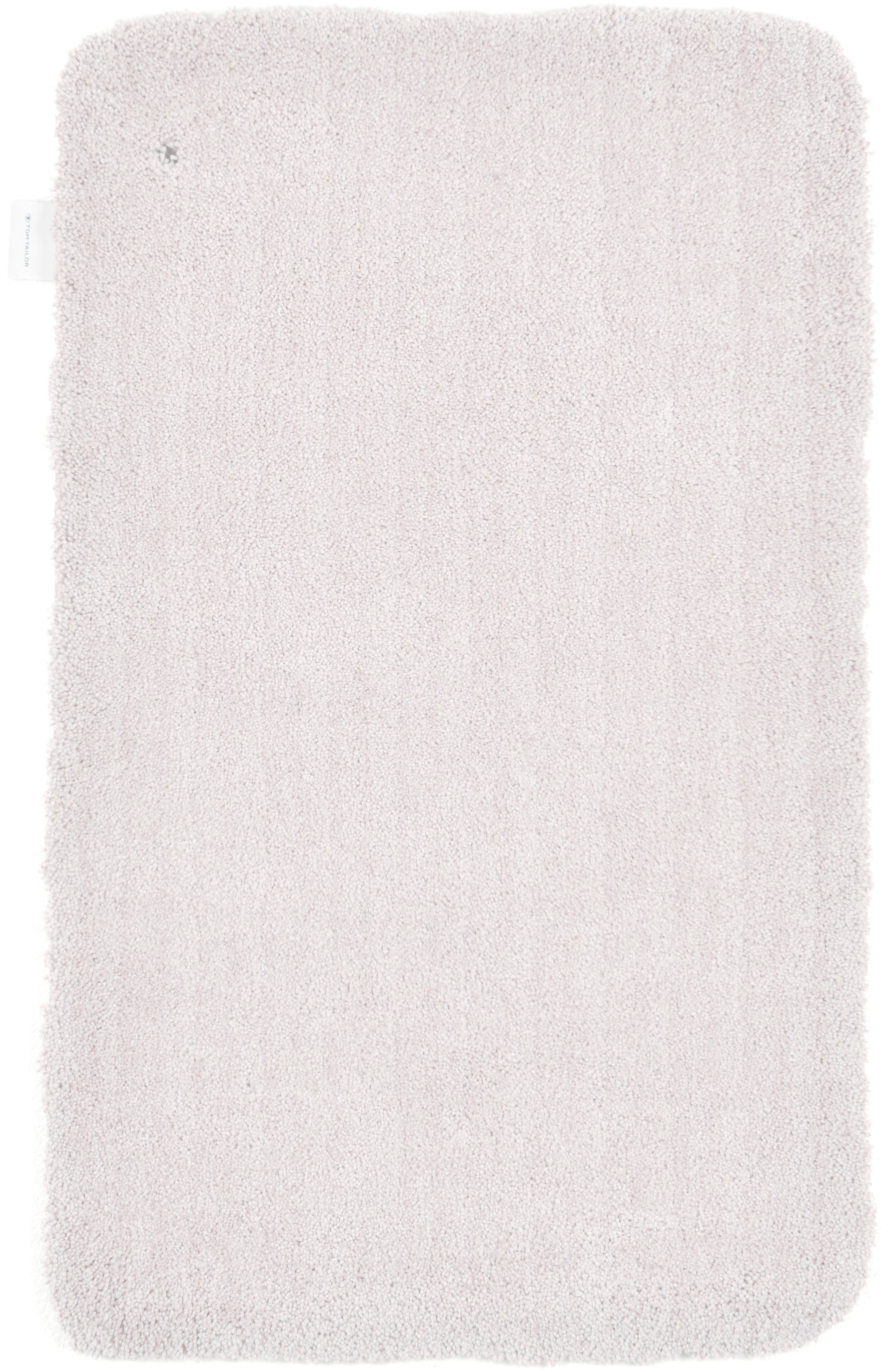 TOM TAILOR HOME Badmat Cozy Bath UNI Badmat, effen kleuren, rechthoekig, rond en ovaal verkrijgbaar (1 stuk)