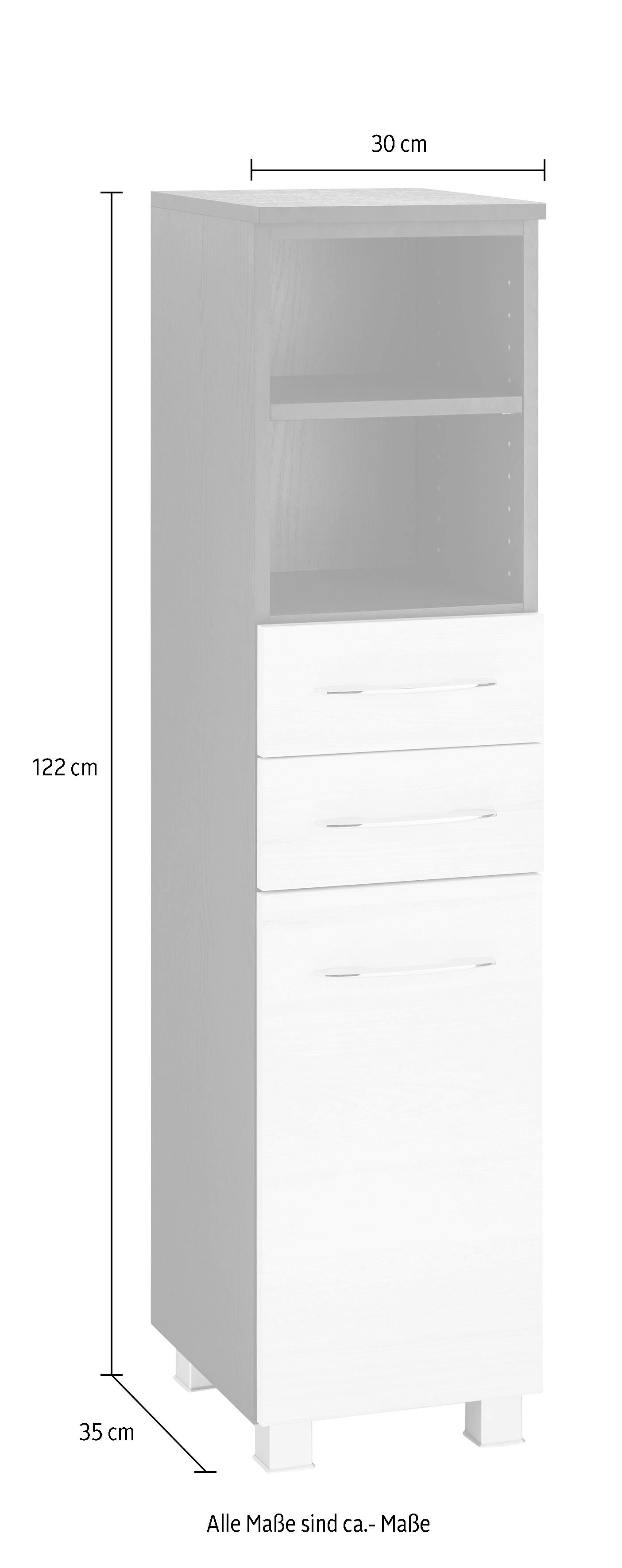 welltime Halfhoge kast Portofino