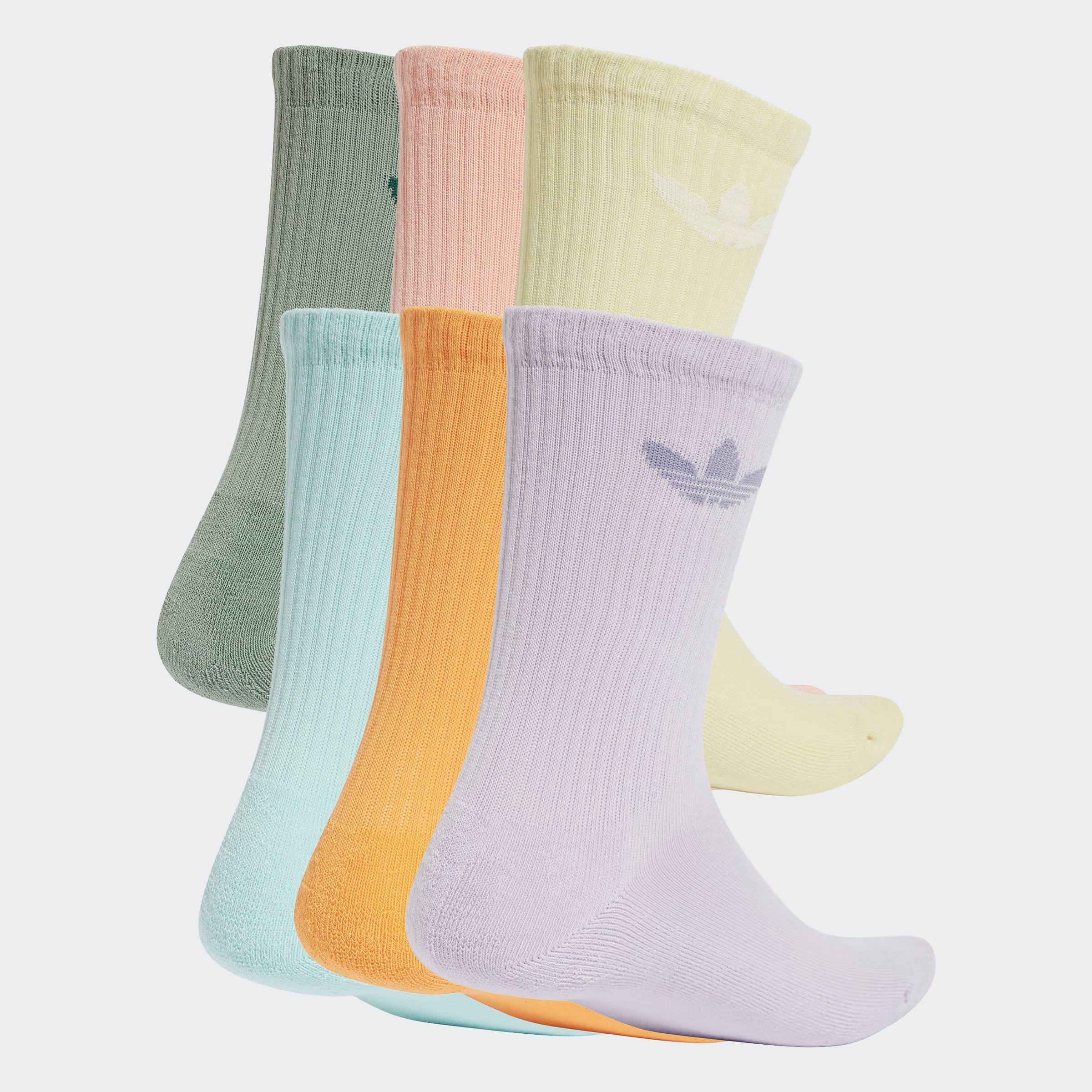 adidas Originals Sportsokken TR CREW S 6P 6-pack sokken met logo (6 paar)