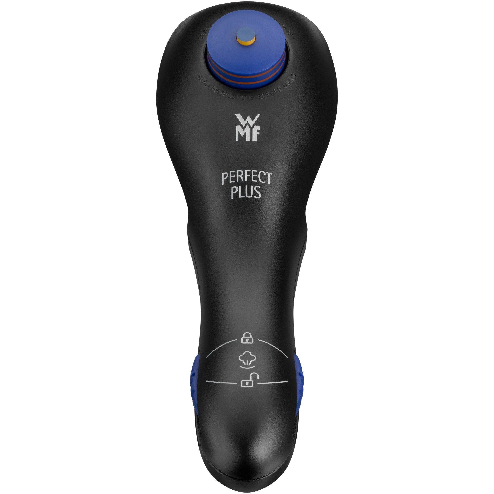 WMF Snelkookpan Perfect Plus Stoompan met een afneembare dekselgreep, inductie