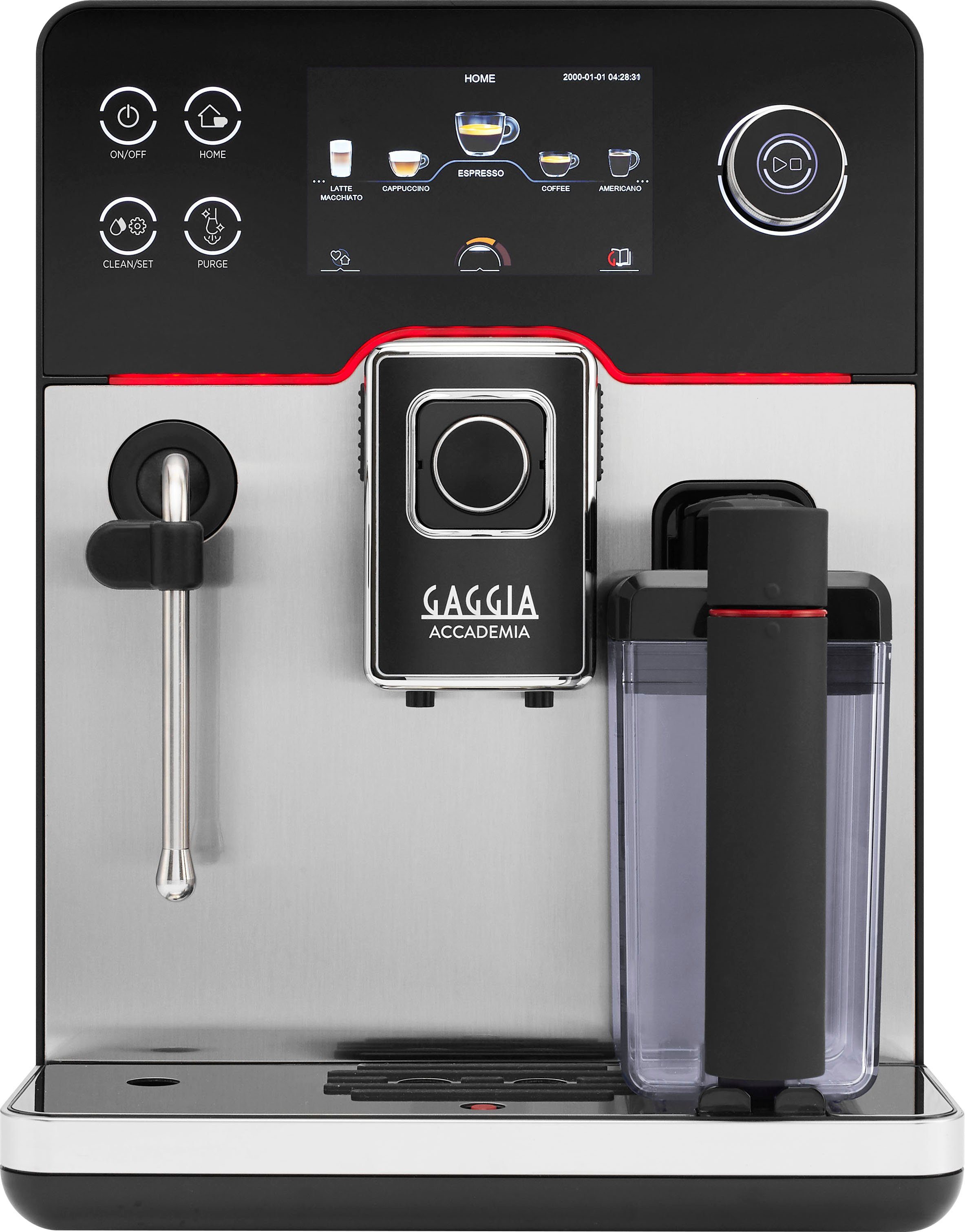 Gaggia Volautomatisch koffiezetapparaat Accademia Stainless Steel, van de uitvinder van espresso bar