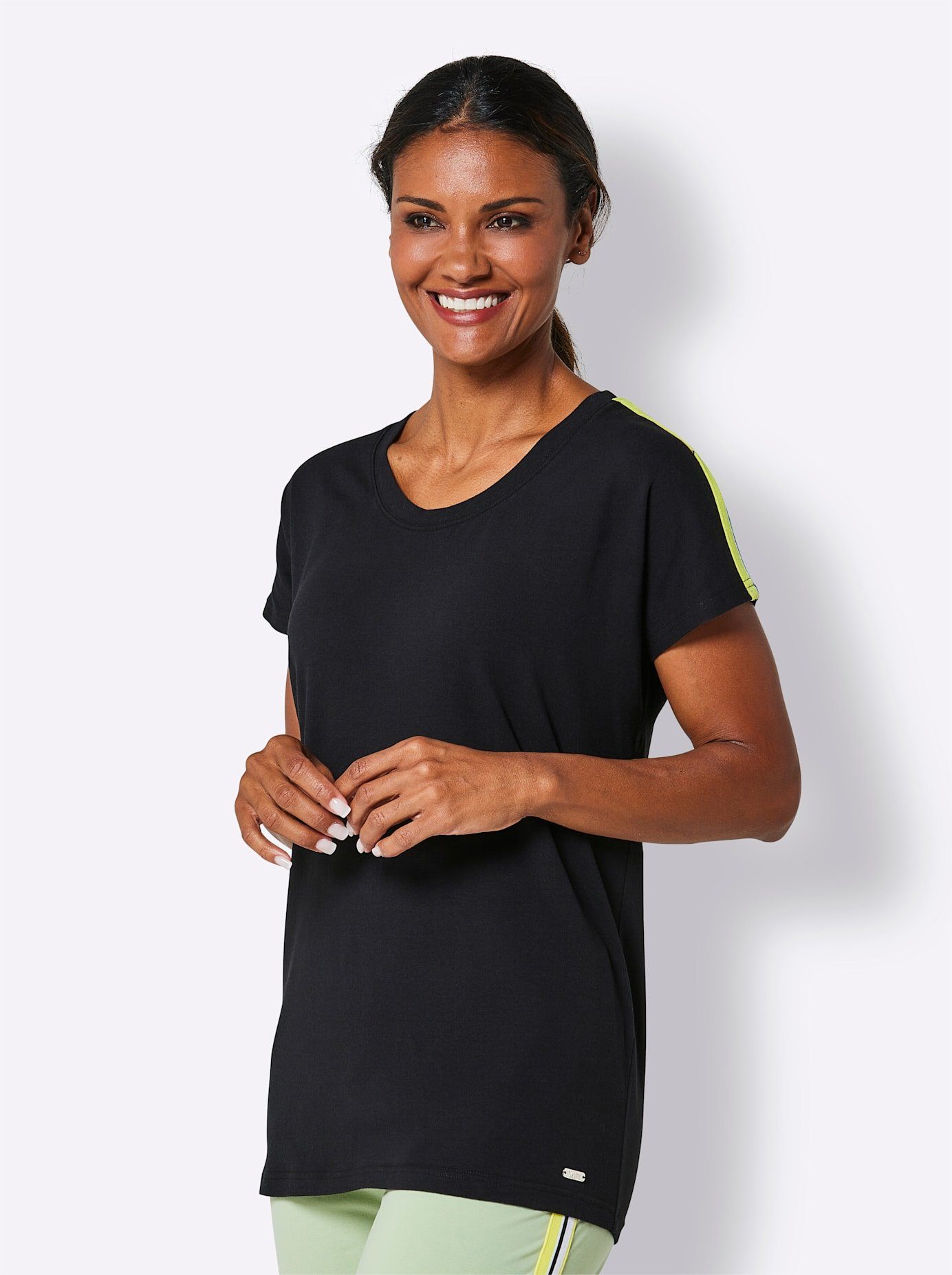 feel good Shirt met korte mouwen Shirt (1-delig)