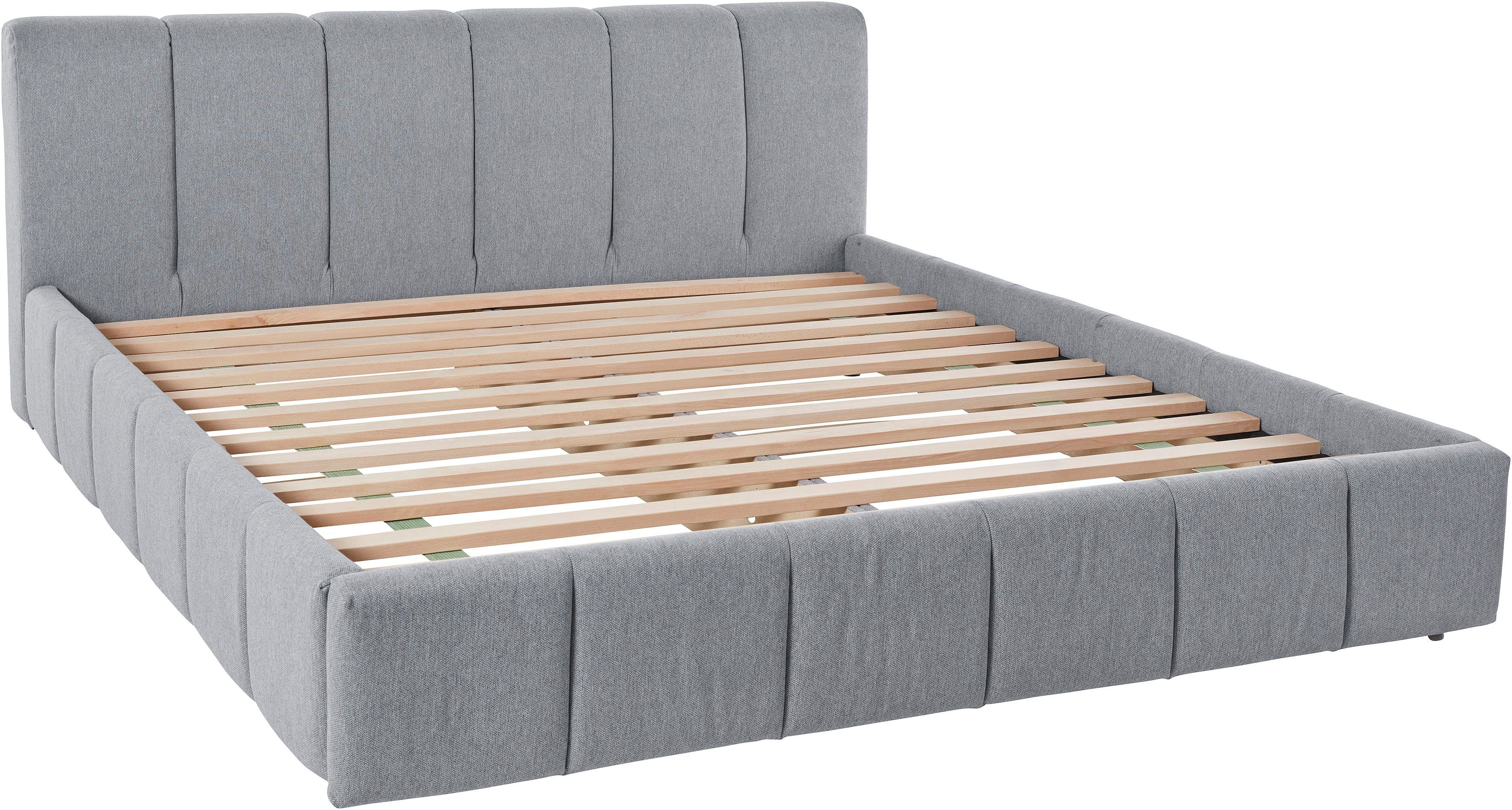 LeGer Home by Lena Gercke Gestoffeerd bed Maileen in 5 breedten en 3 kleuren, incl. rolbodem