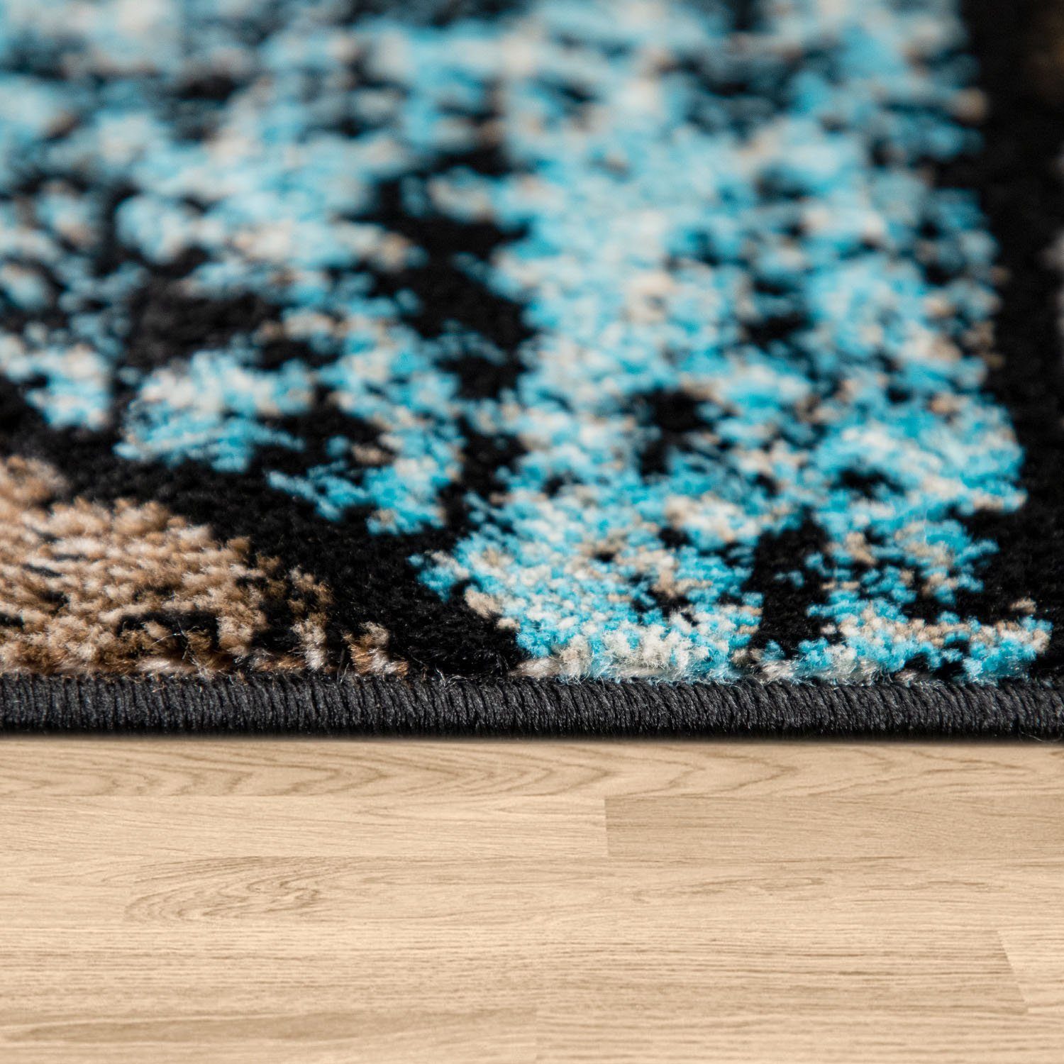 Paco Home Vloerkleed Metro 165 Korte pool, modern geometrisch dessin