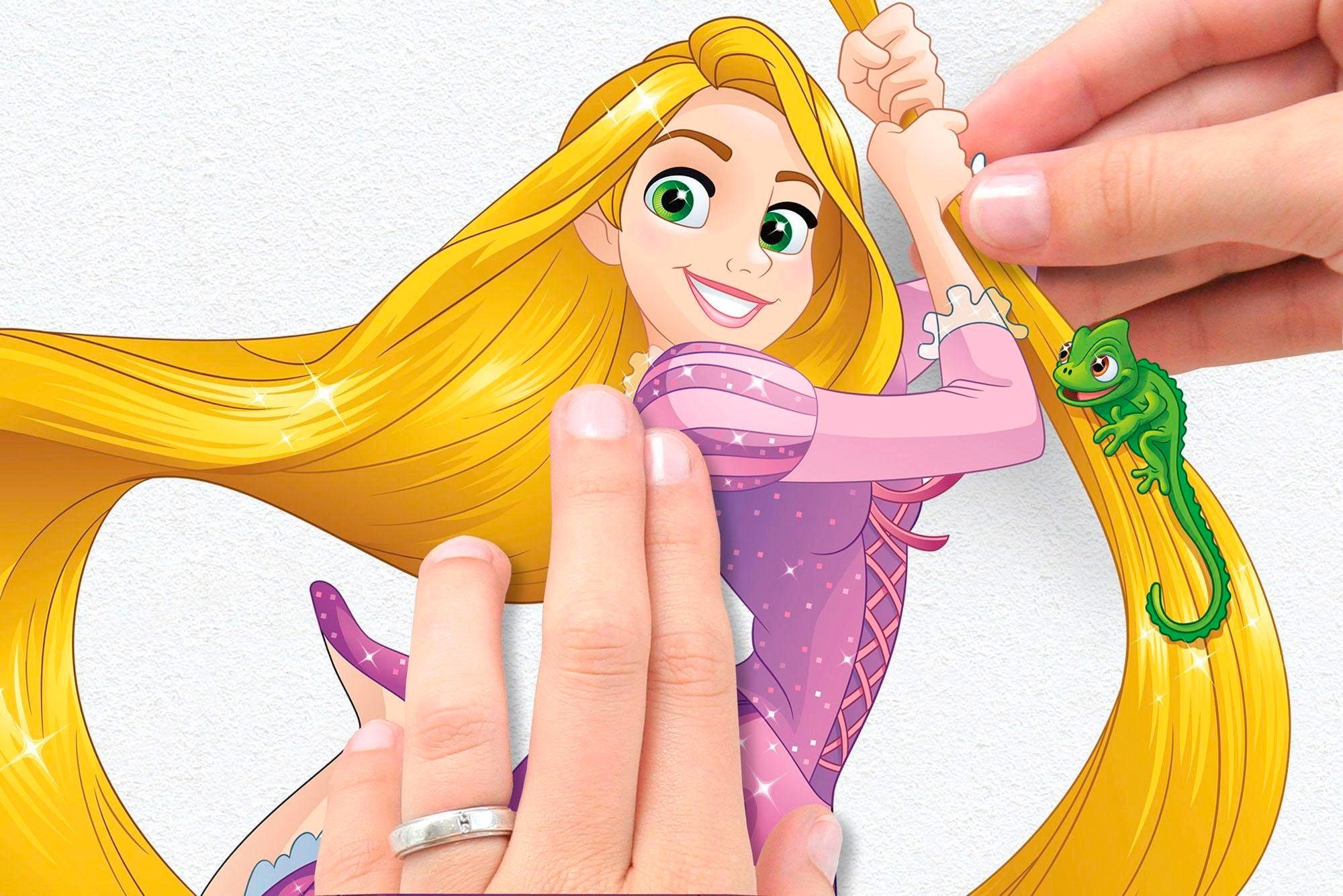 Komar Wandfolie Rapunzel - afm. 100 x 70 cm zelfklevend, wandstickers, kinderkamer