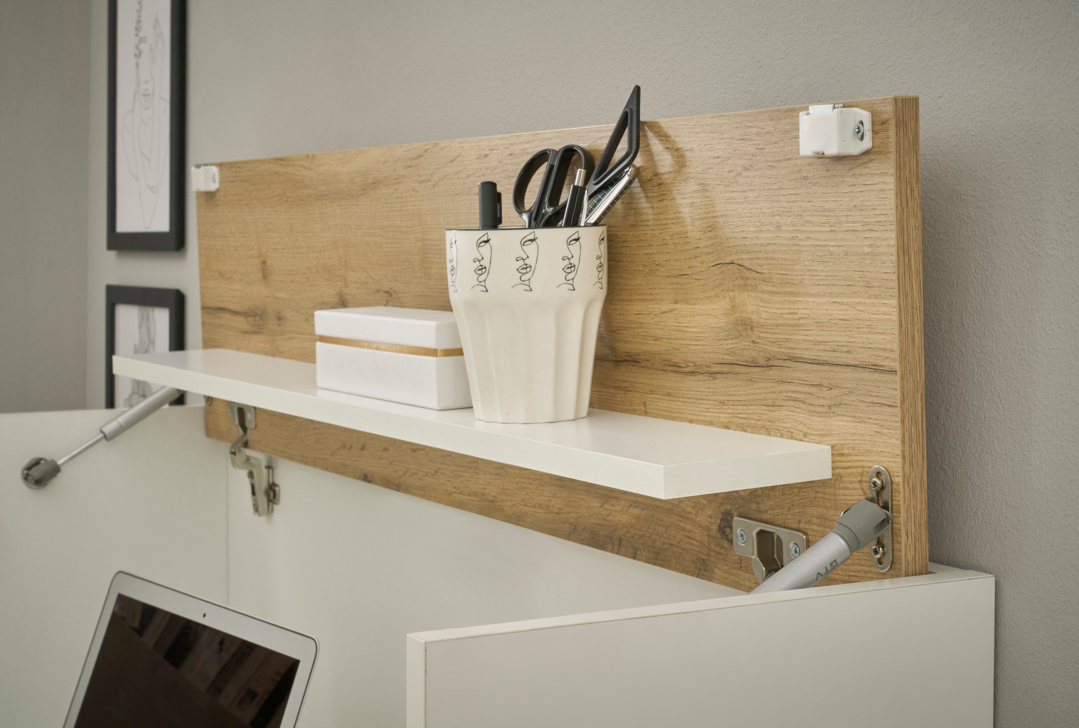 INOSIGN Set kantoormeubelen City/Giron Thuiskantoor, wandsecretaire (set, 5-delig)