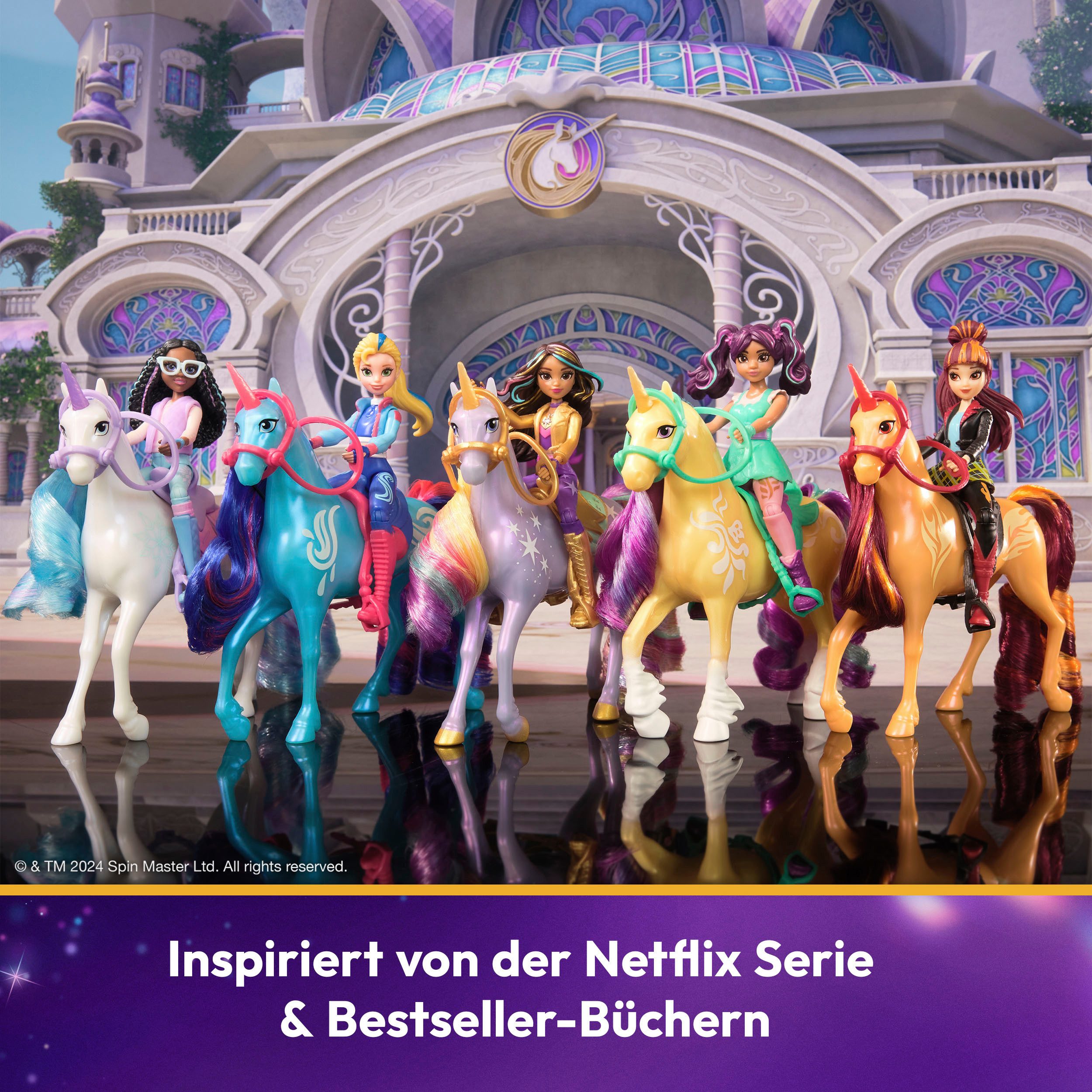 Spin Master Aankleedpop Unicorn Academy - Small Doll & Unicorn - Sophia & Wildstar