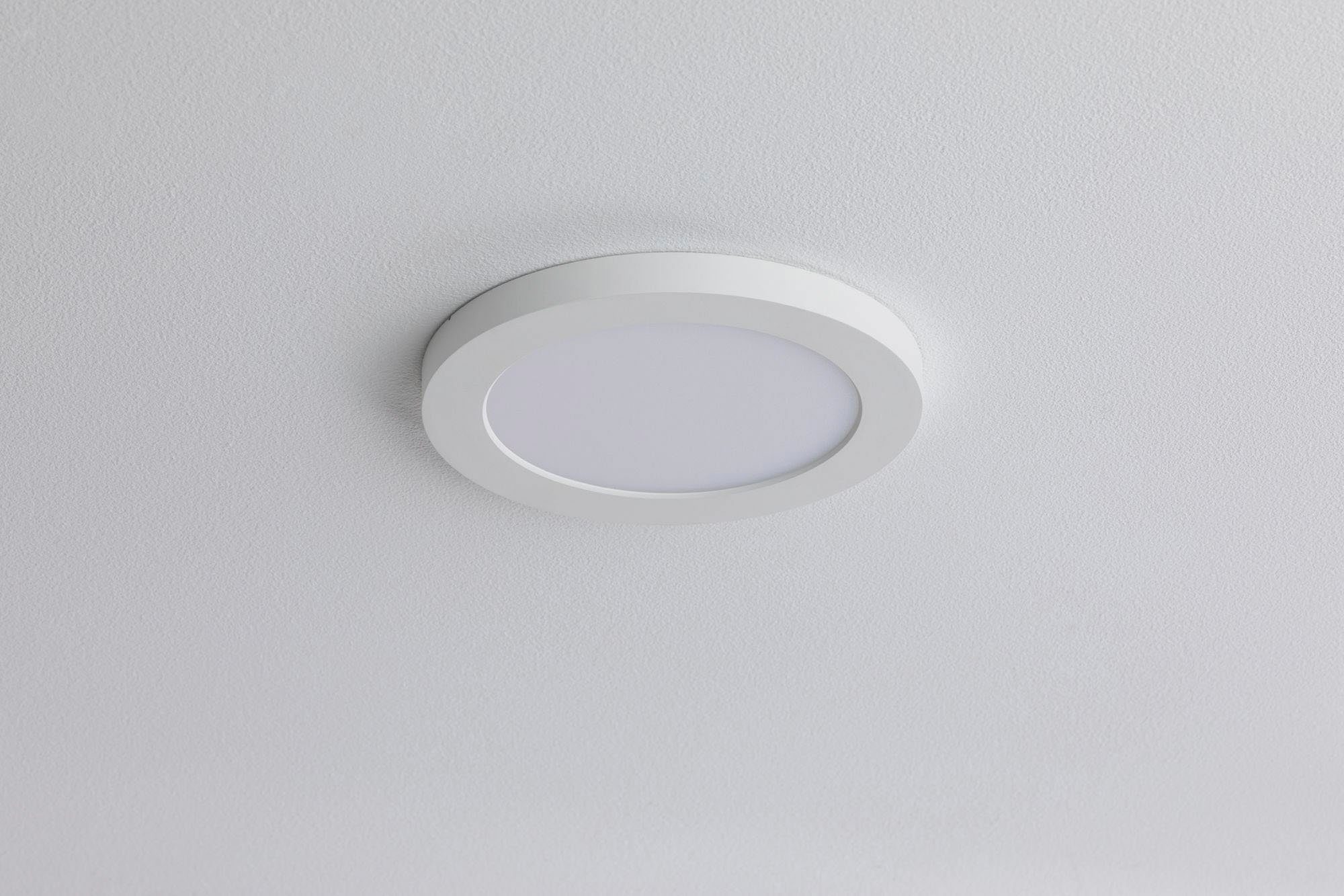 Paulmann Ledinbouwlamp LED Inbouwpaneel Cover-it rond 165mm 12W 3.000K Wit mat (1 stuk)