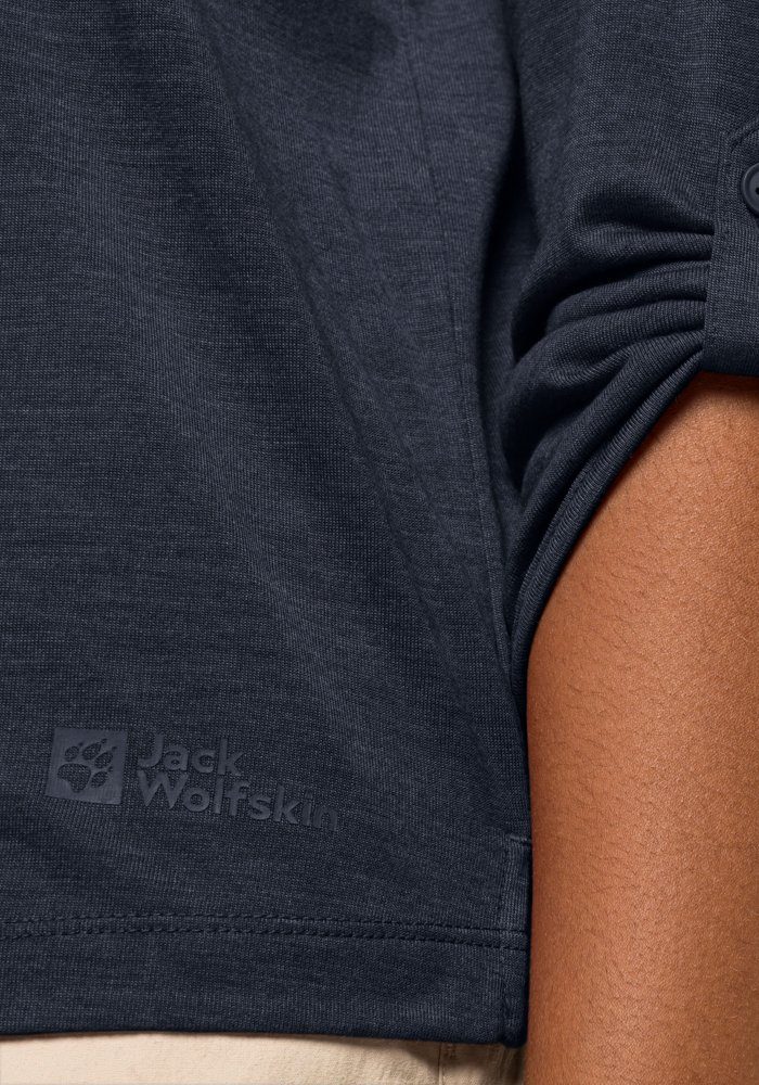 Jack Wolfskin Shirt met 3/4-mouwen CORAL COAST 3/4 T W