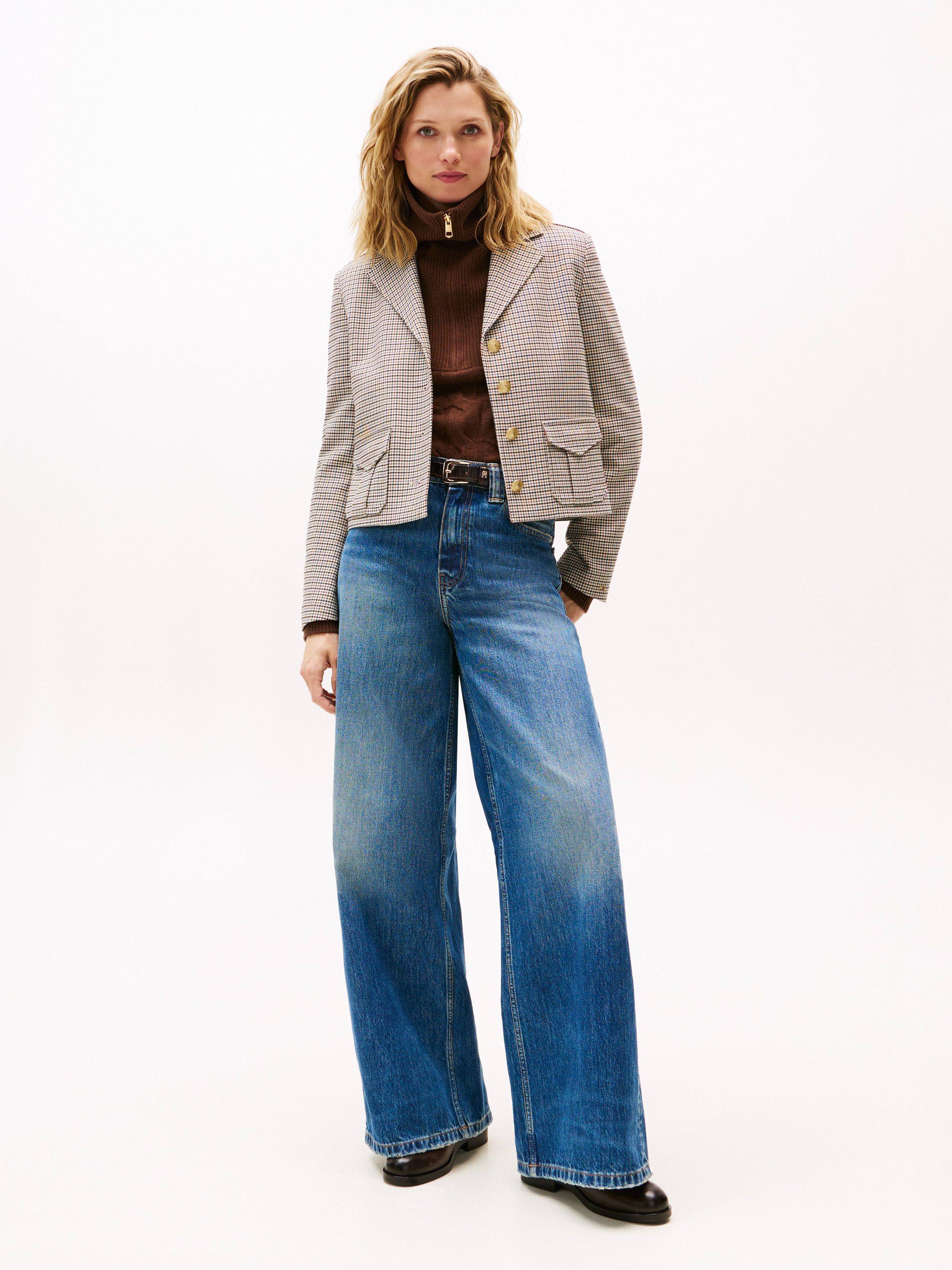 Tommy Hilfiger High-waist jeans DNM KRIS 70's WIDE LEG HW