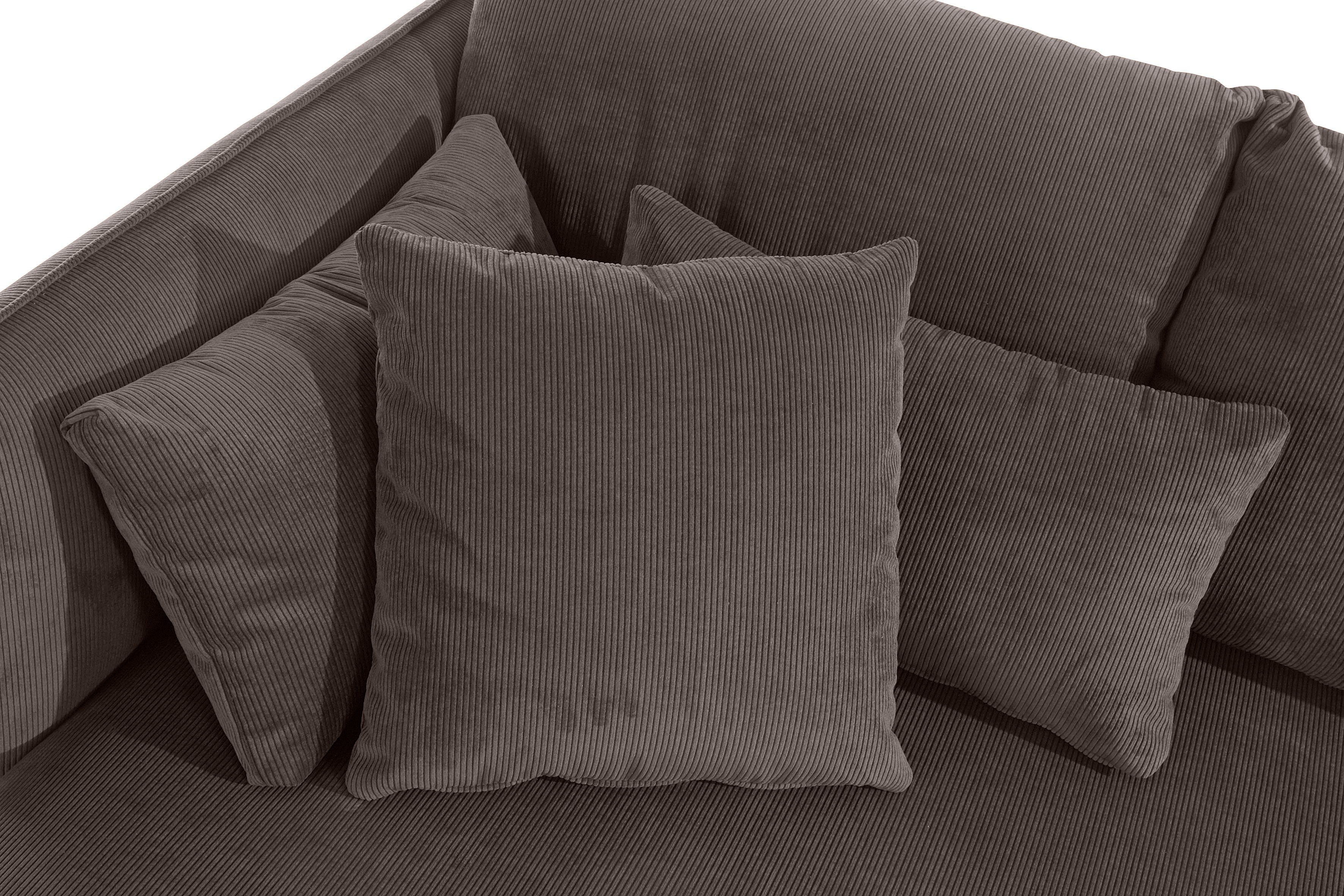 andas Ottomane Nöre Lounge-module - om zelf samen te stellen, breedte 138 cm, diepte 168 cm