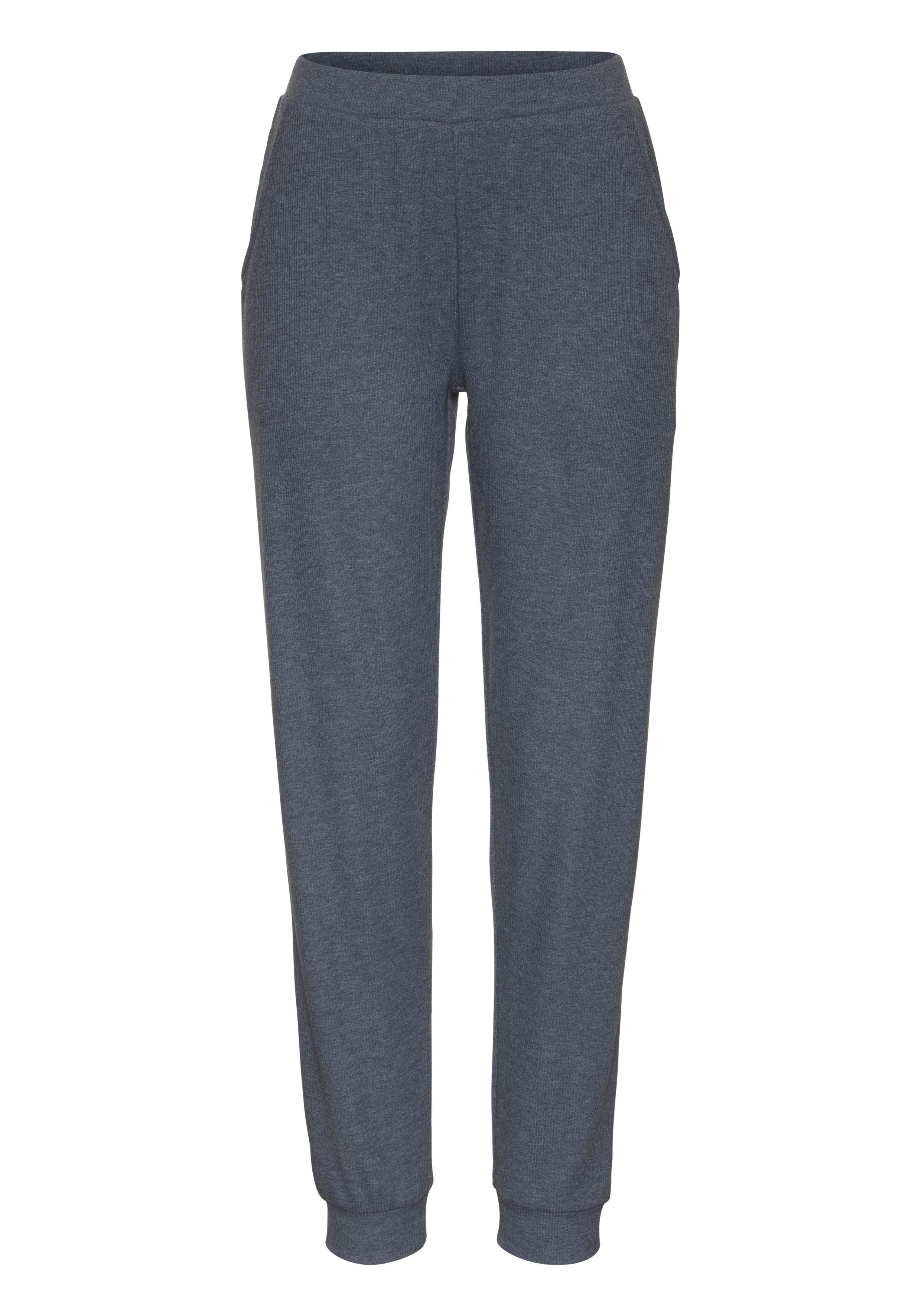 Vivance Dreams Pyjamabroek in zachte ribkwaliteit