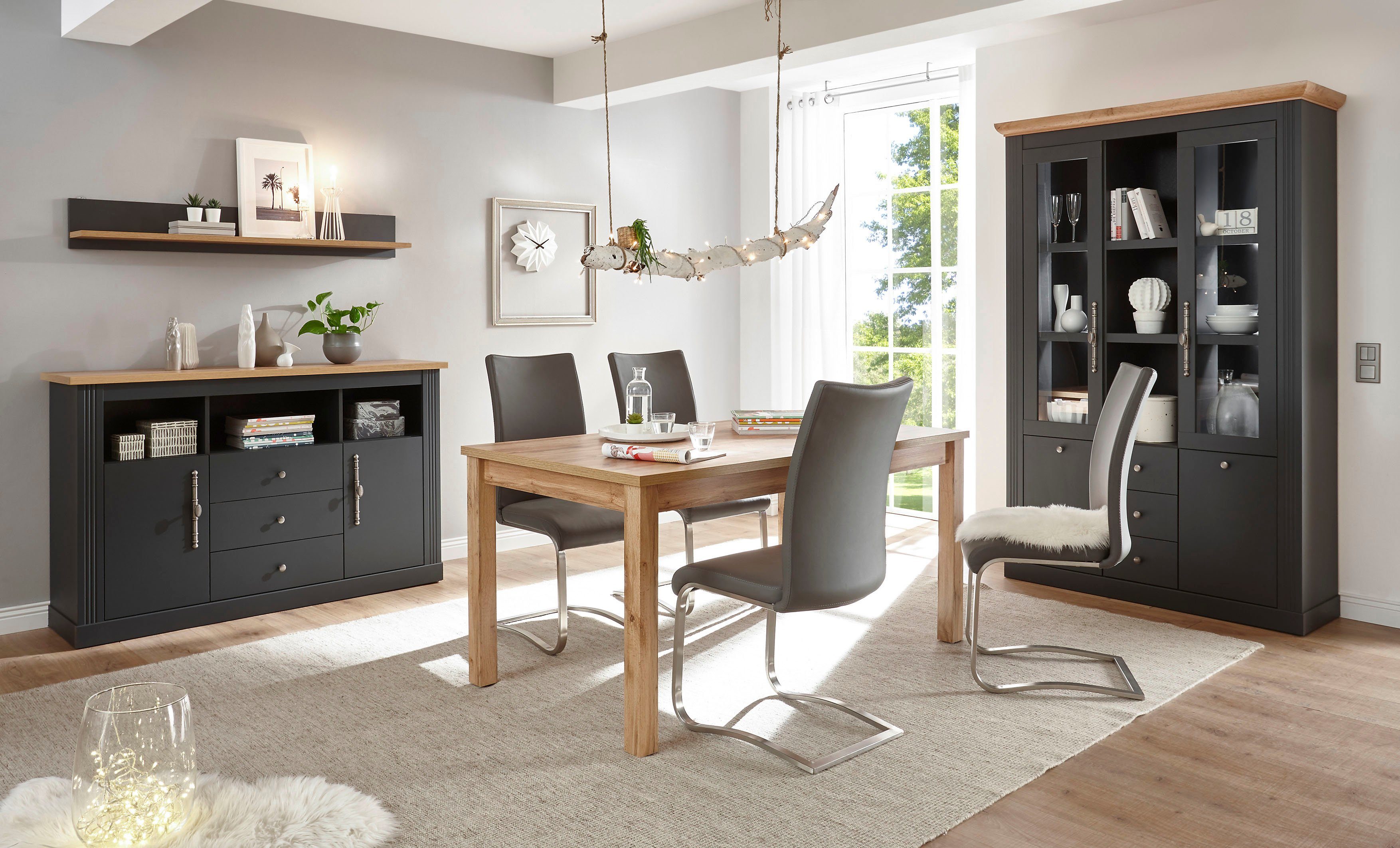 Home affaire Buffetkast Westminster in romantische landelijke stijl