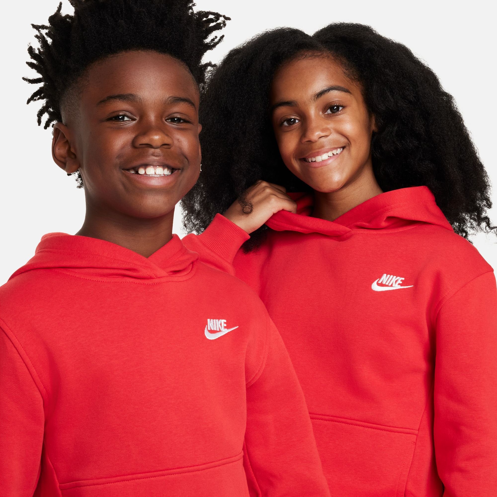 Nike Sportswear Hoodie CLUB FLEECE BIG KID'S PULLOVER HOODIE