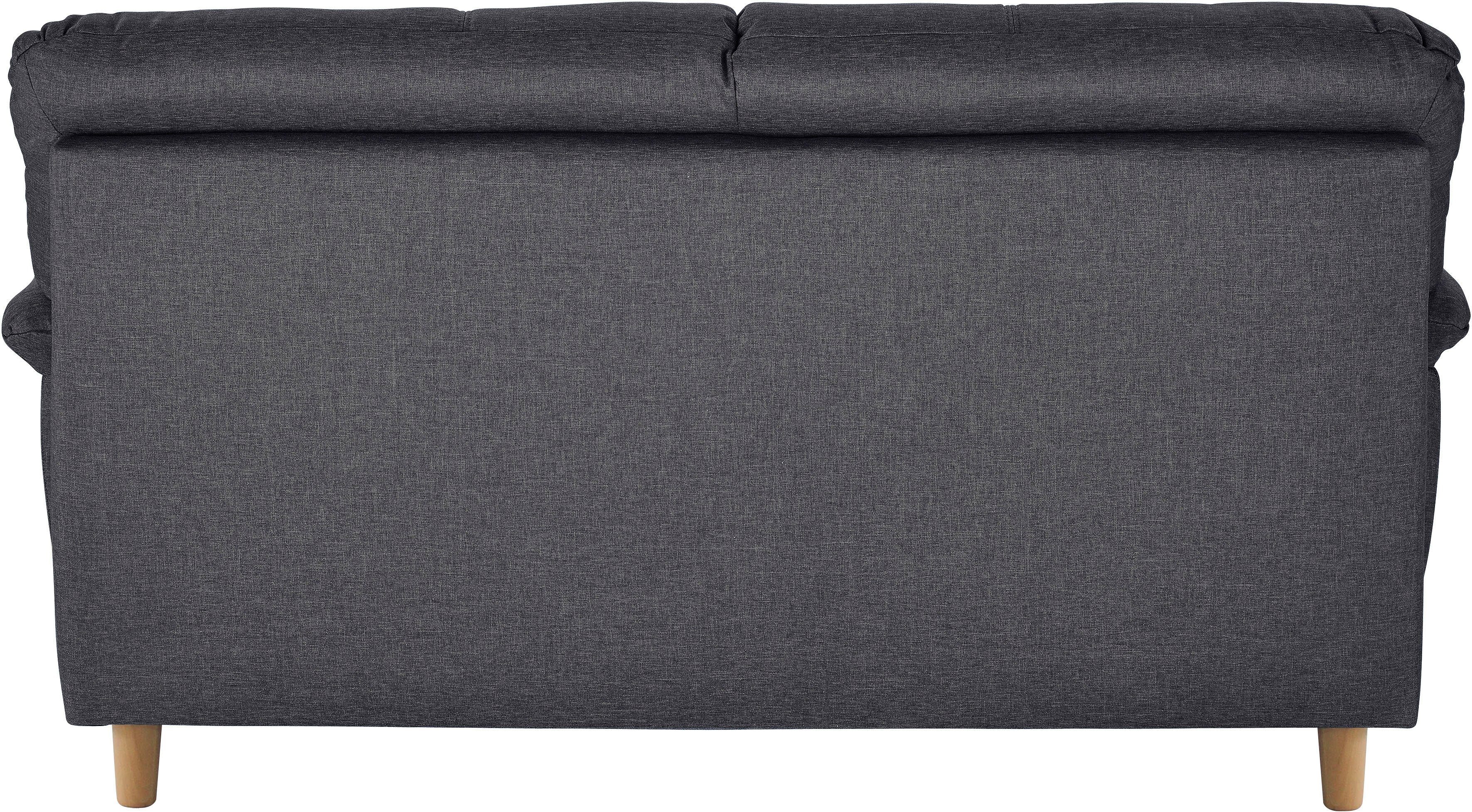 TRENDMANUFAKTUR 2-zitsbank Cecilia, Italiaans design, geweldige details hoog zitcomfort en extra comfortabele armleuningen