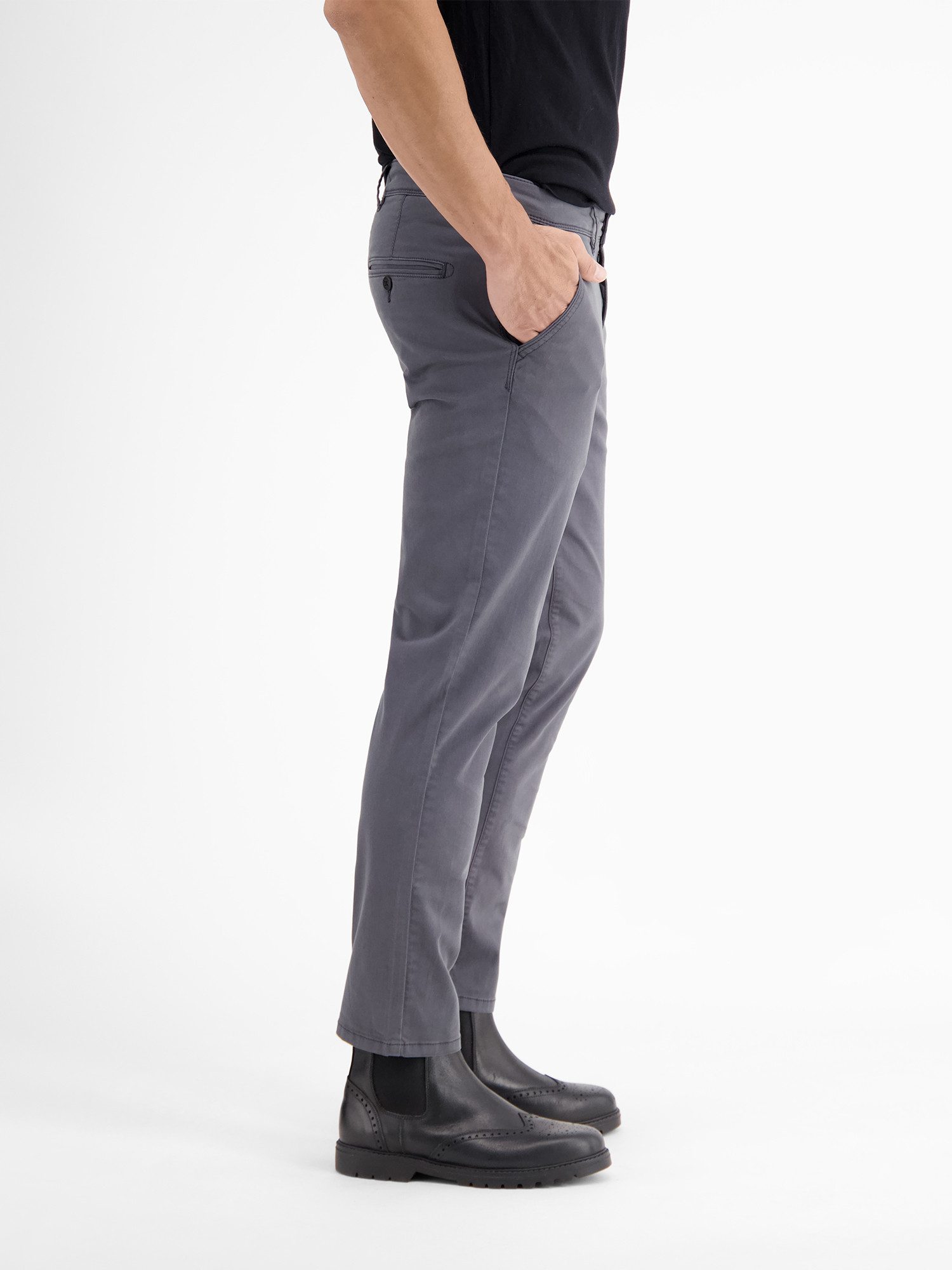 Lerros 5-pocket jeans LERROS Basic Chino in structuurkwaliteit, SLIM FIT