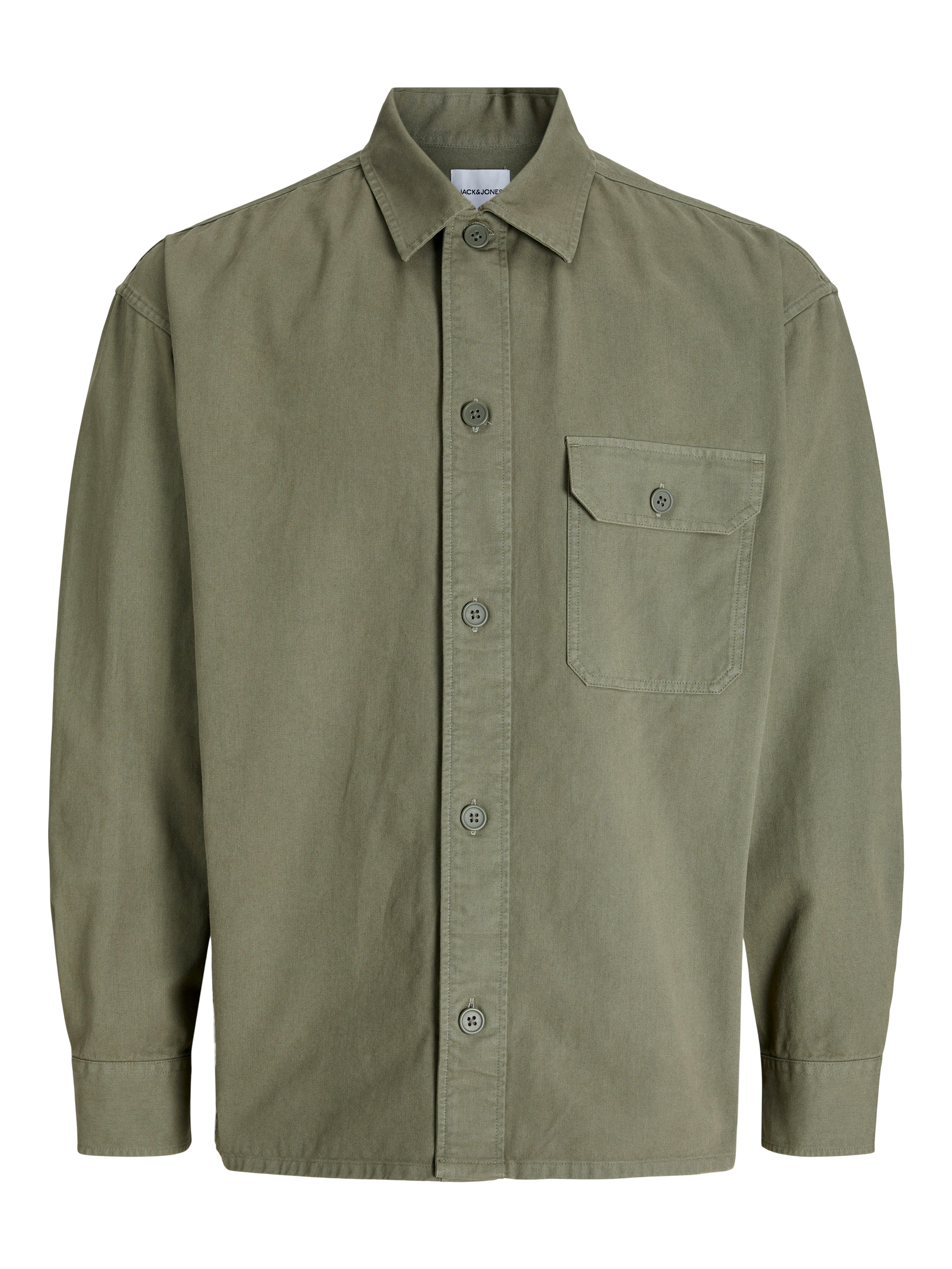 Jack & Jones Overhemd met lange mouwen JJEDOVER OVERSHIRT LS SN