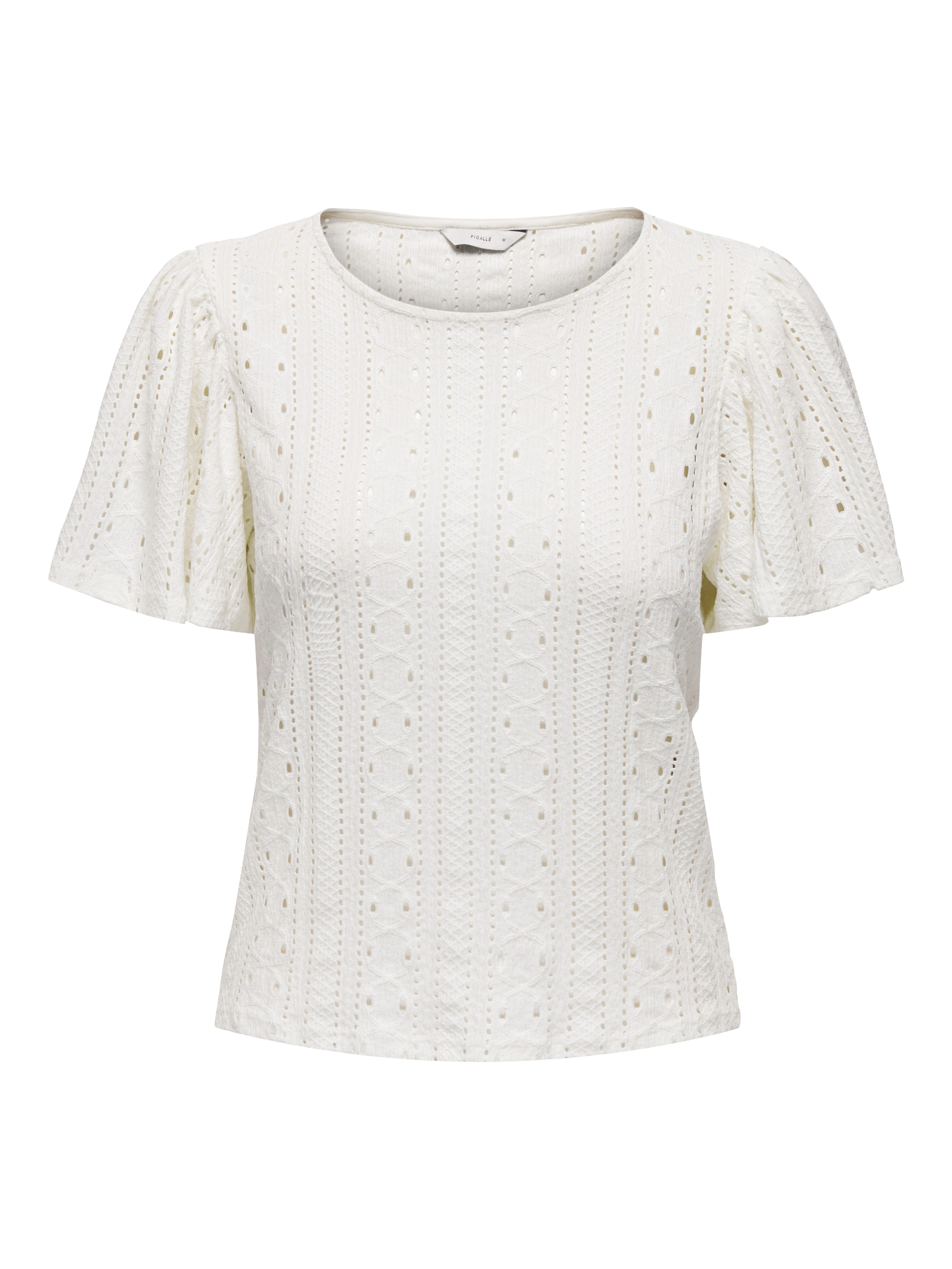 Only Shirt met korte mouwen ONLRIVERSIDE S/S FLAIRED TOP JRS