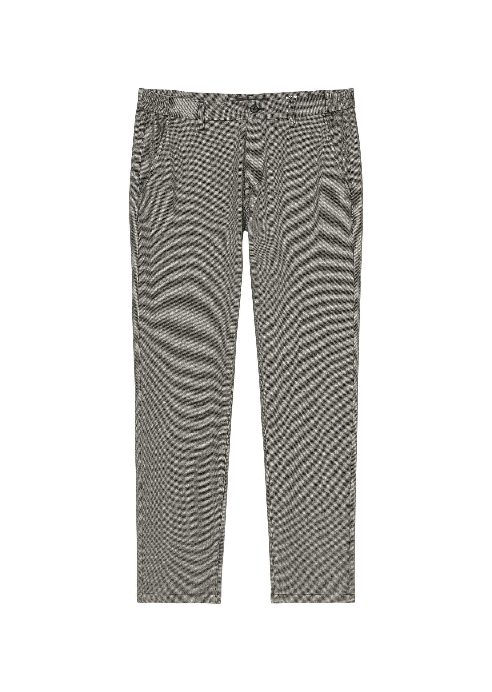 Marc O'Polo Chino Stig met een fijn patroon