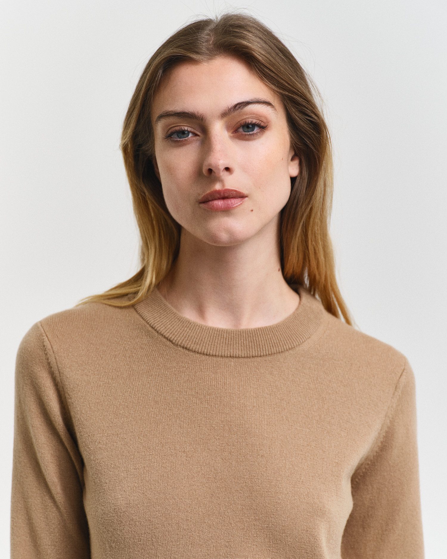 Gant Gebreide jurk SUPERFINE LAMBSWOOL DRESS