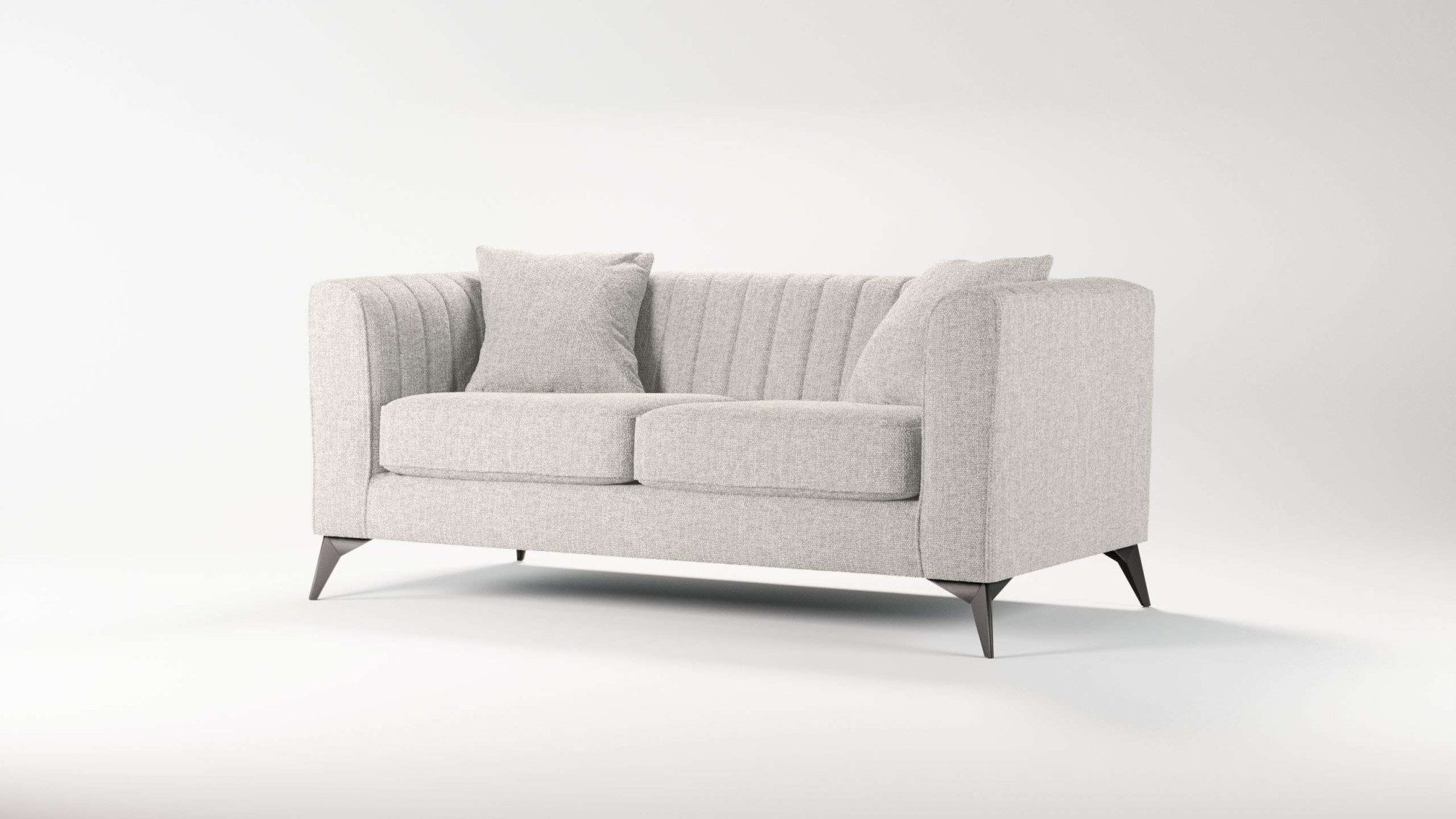 Places of Style 2-zitsbank MATTHEW elegant designsofa, afmetingen B/D/H: 170/86/74 cm