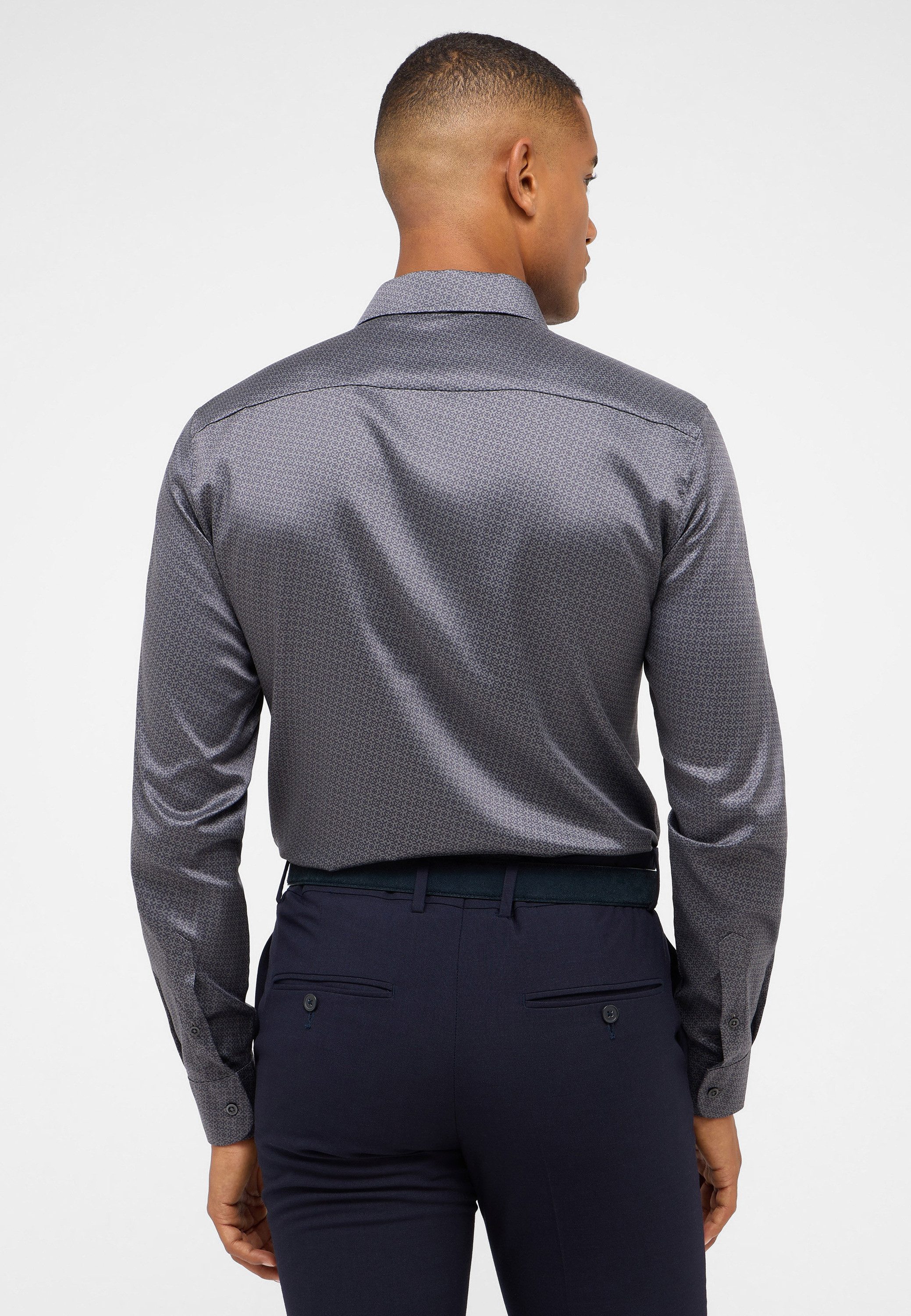 Eterna Overhemd met lange mouwen Slim fit EASY IRON (gemakkelijk te strijken)