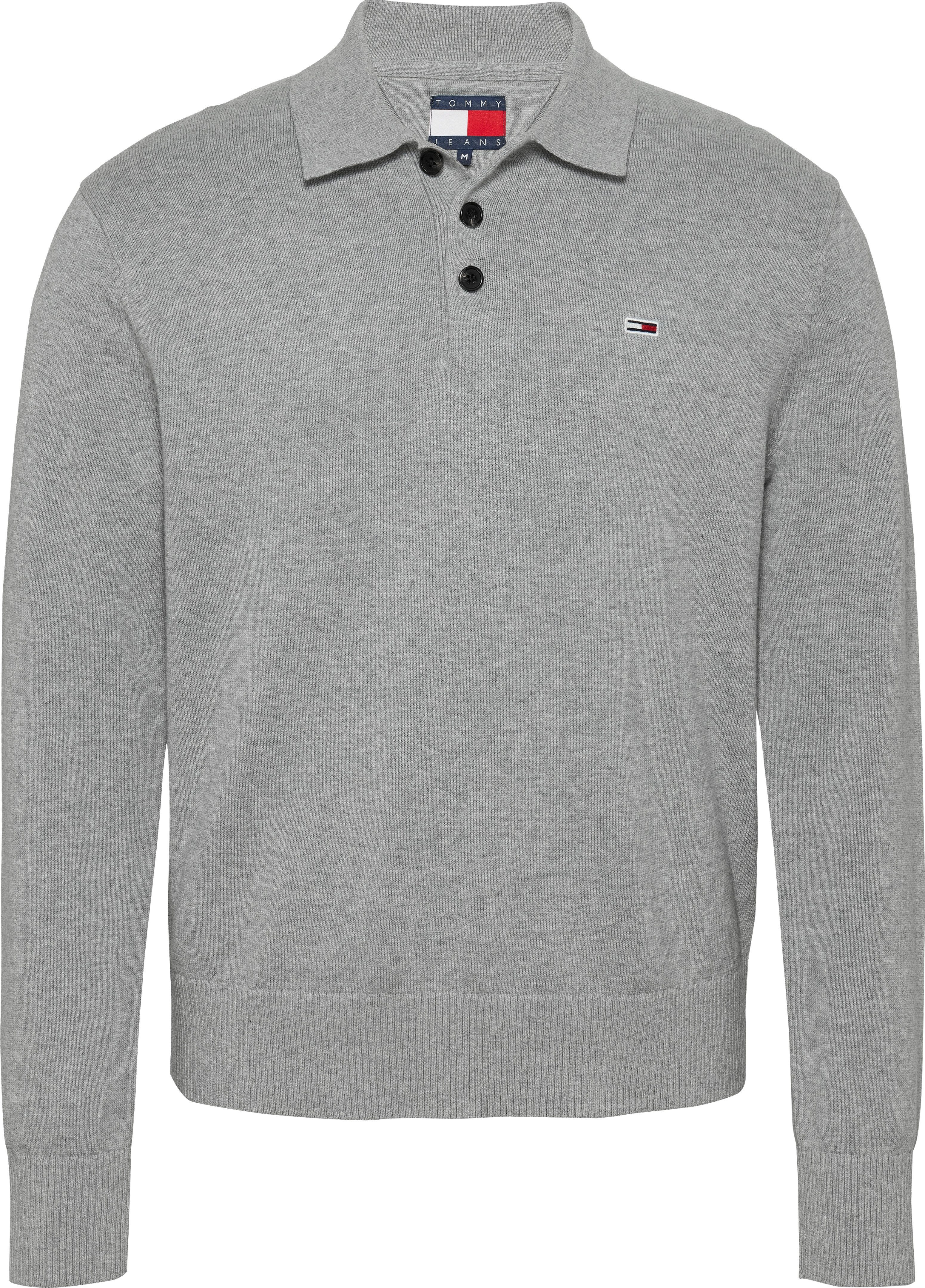 TOMMY JEANS Trui met polokraag TJM SLIM ESSENTIAL POLO SWEATER