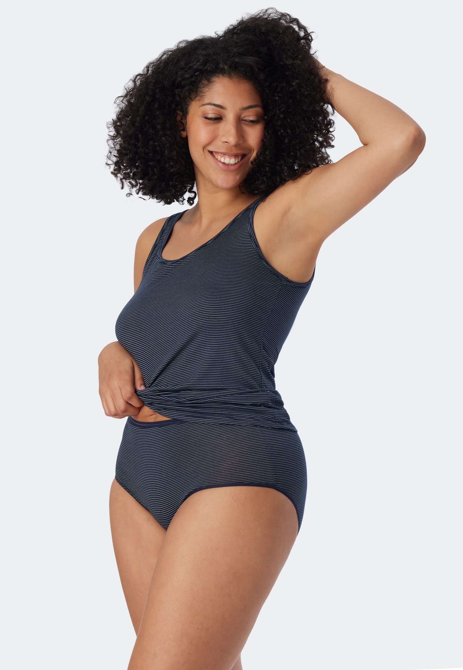 Schiesser Midislip Modal Essentials met glanzgaren-details (Set van 2)