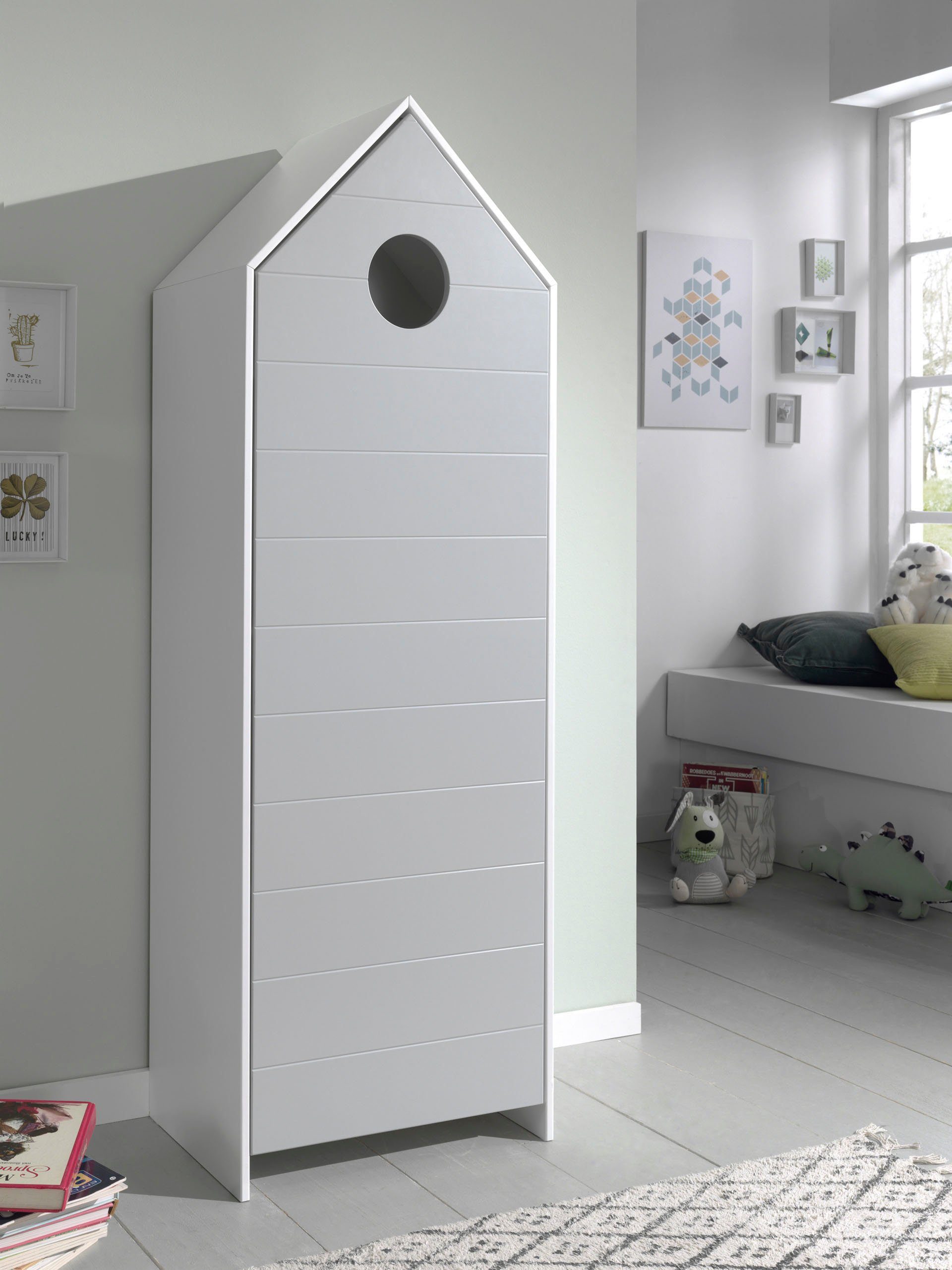 Vipack Draaideurkast Casami, met soft-close, veel opbergruimte, TOP modern als kleding-/waskast te gebruiken, universeel inzetbaar