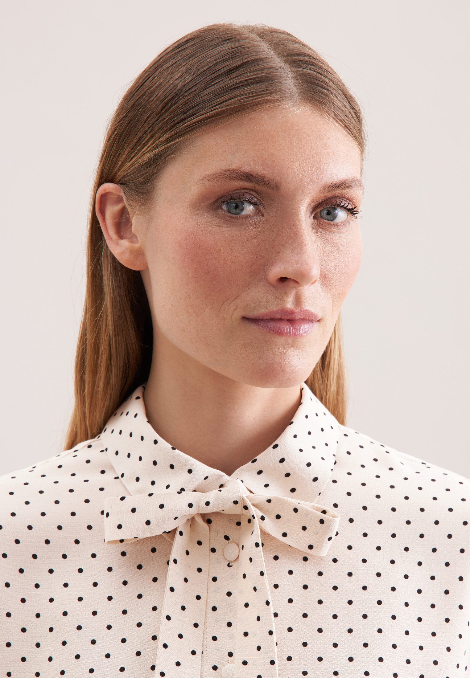 seidensticker Blouse met kraagstrik 1/1 druk