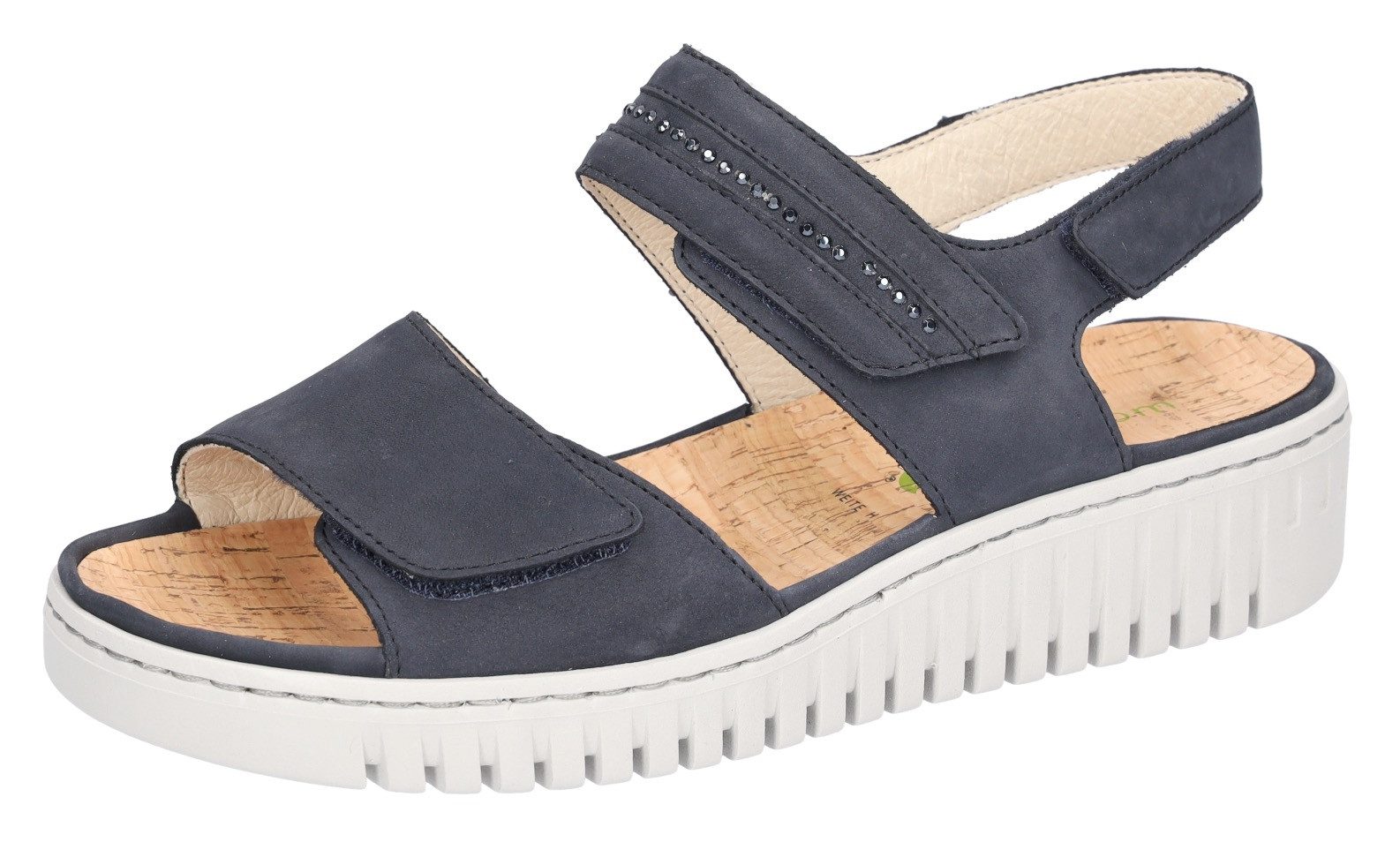 Waldläufer Sandalen K-VALERIE , zomerschoen, sandaal in extra wijdte k voor de stevige voet