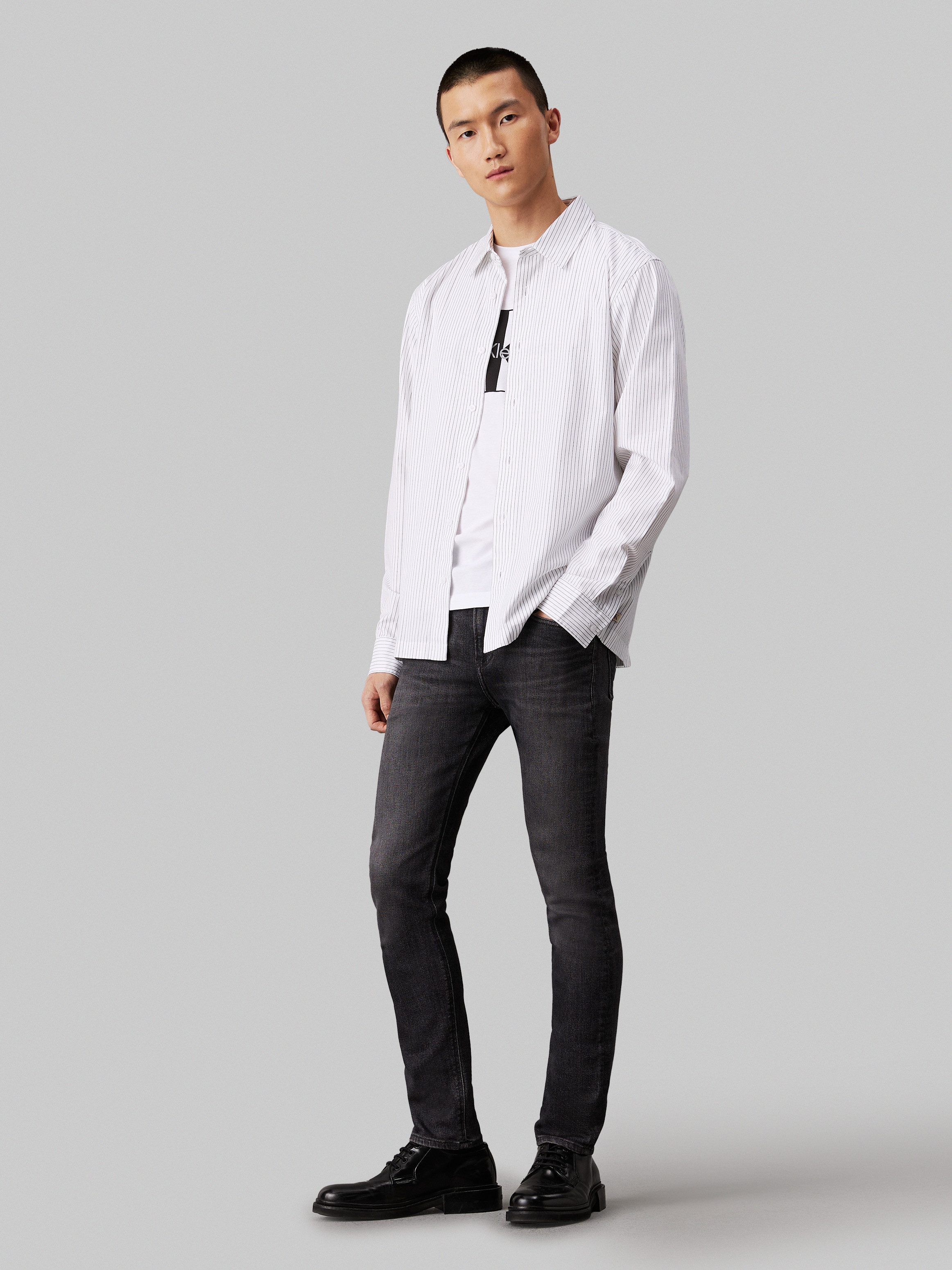 Calvin Klein Skinny fit jeans Skinny in 5-pocketsstijl