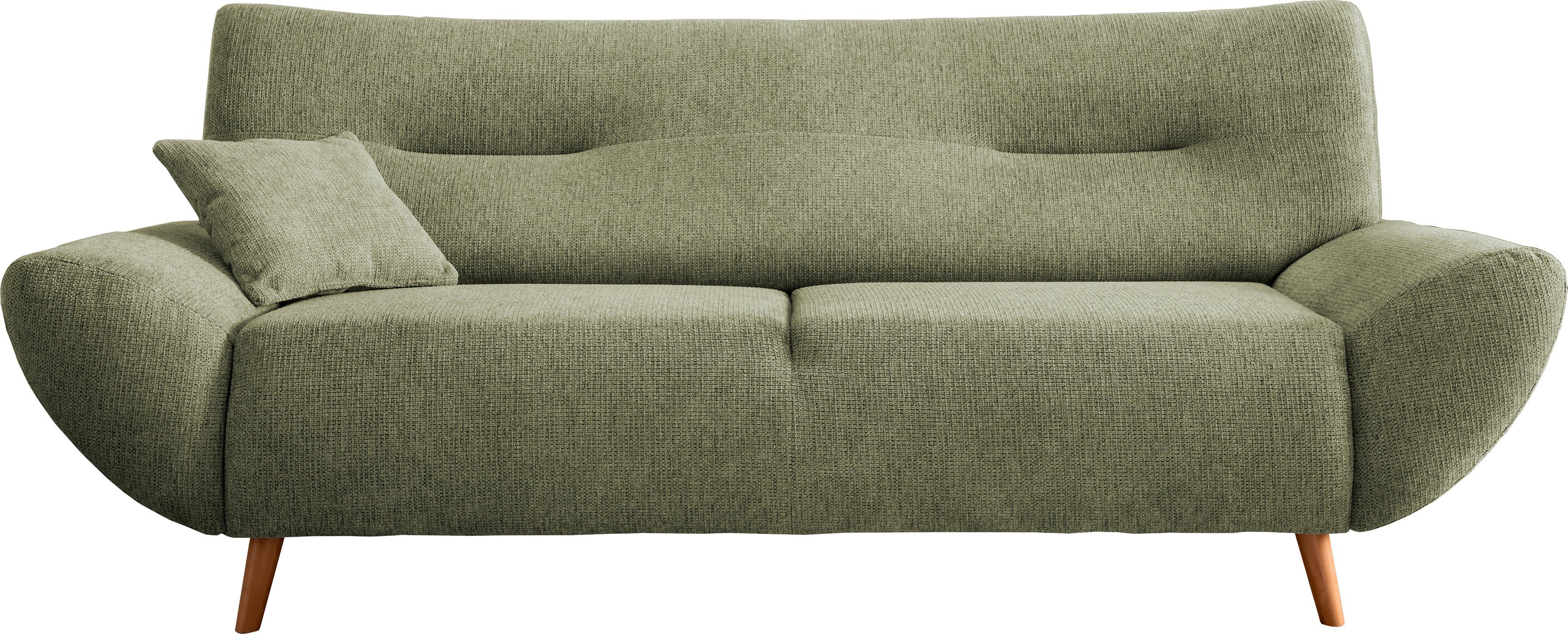 INOSIGN Zithoek Drago, modern en tijdloos, actuele vormtaal, comfortabel leverbaar als fauteuil/hoekbank, diverse stoffen, incl. 2 sierkussens (set, 2-delig)