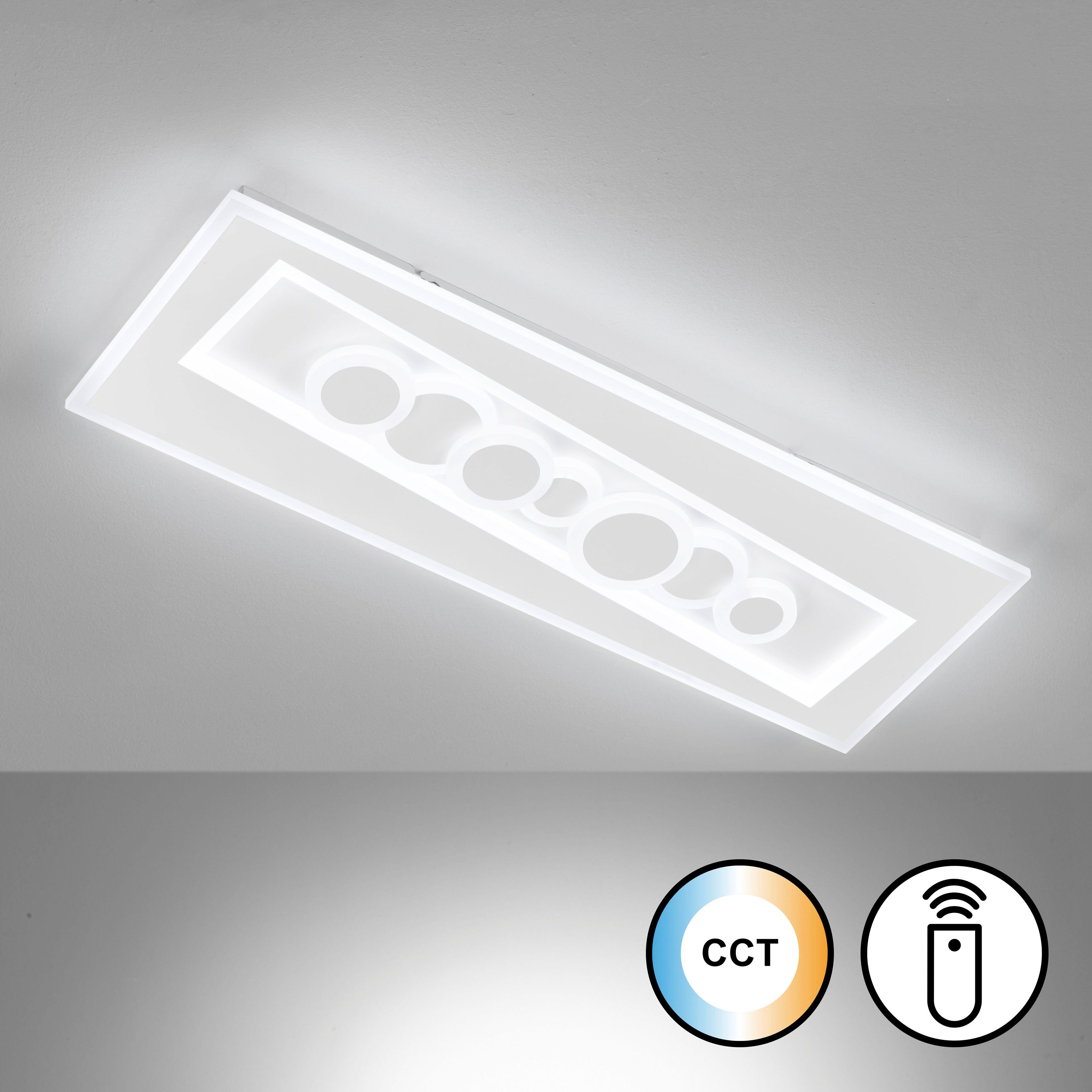 Honsel Leuchten Plafondlamp Ratio duurzame led, dimbaar (1 stuk)