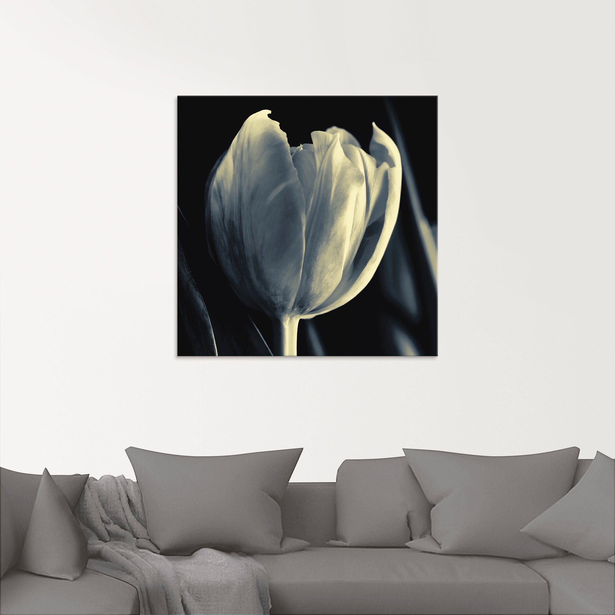 Artland Print op glas Tulp in verschillende maten