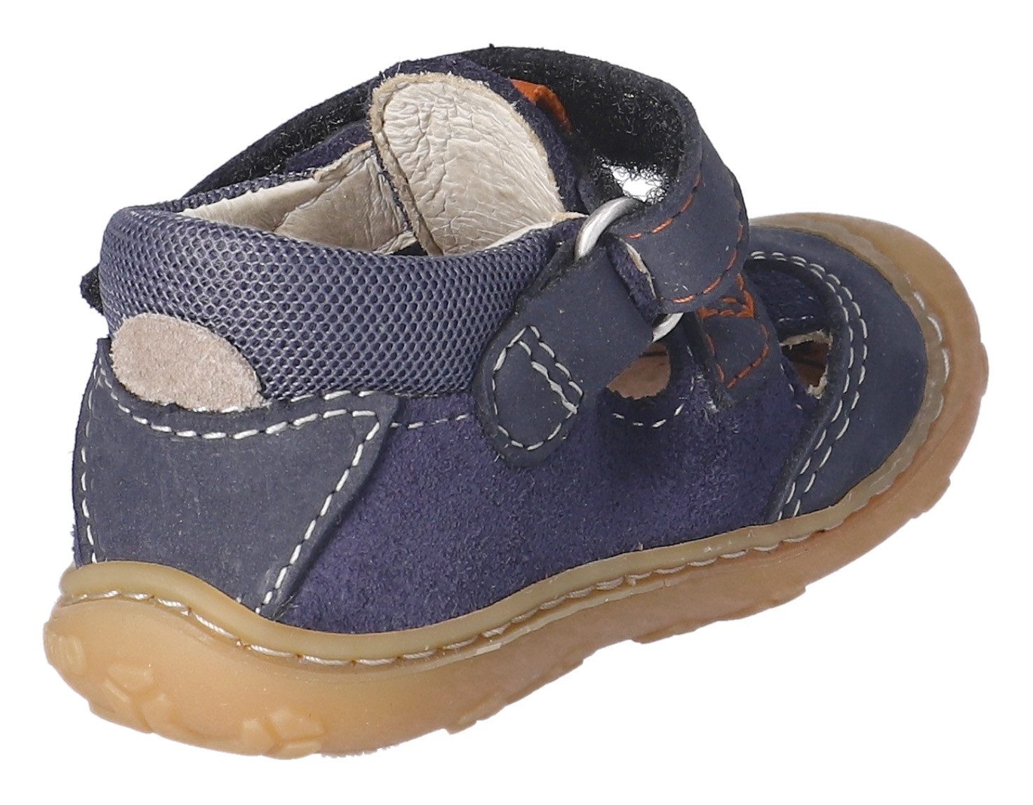 PEPINO by RICOSTA Babyschoentjes Ebi WMS: gemiddeld , klittenbandschoen, leren binnenzool, maat sjabloon te downloaden