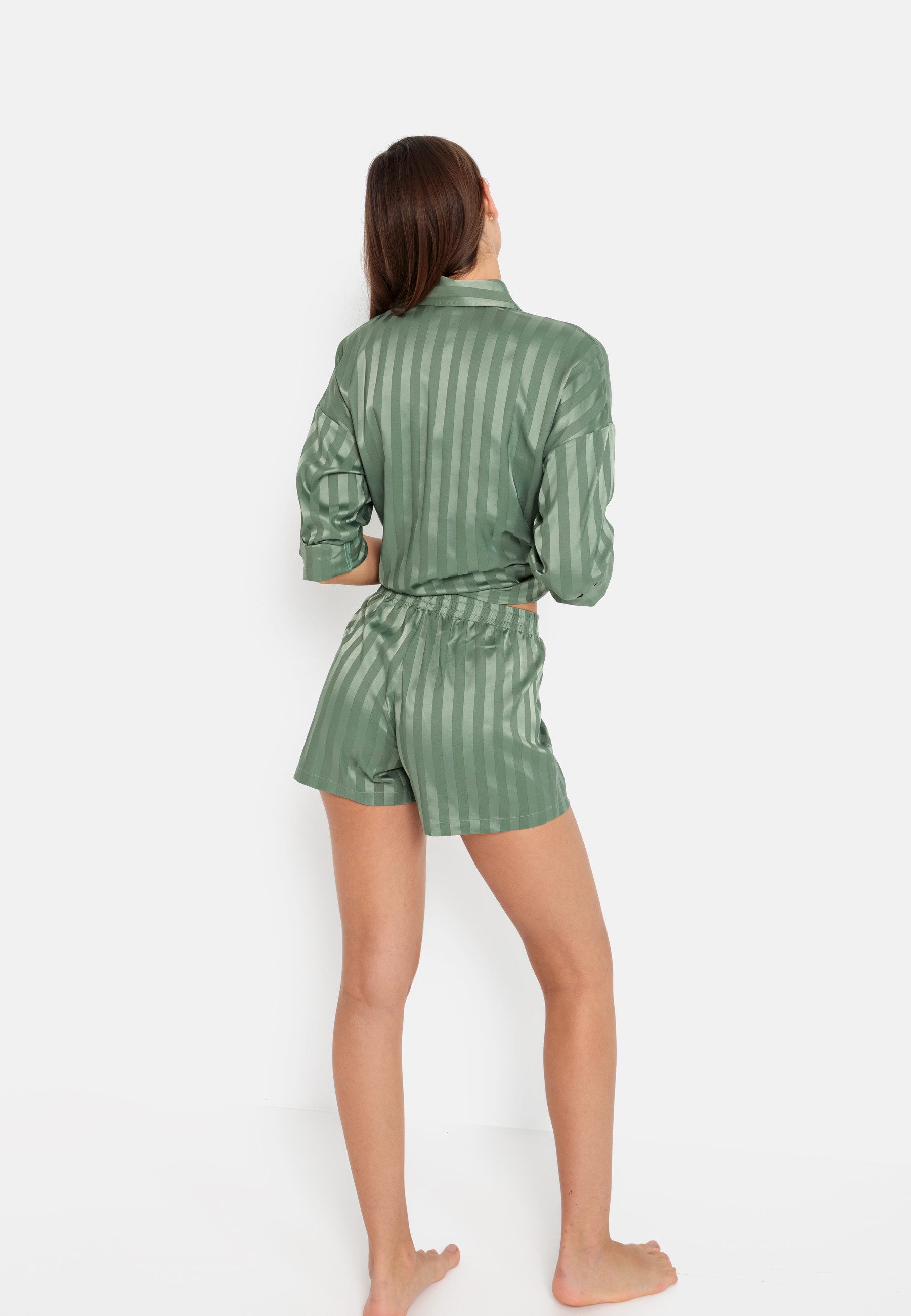 LSCN by LASCANA Shortama in wijd model (2-delig)
