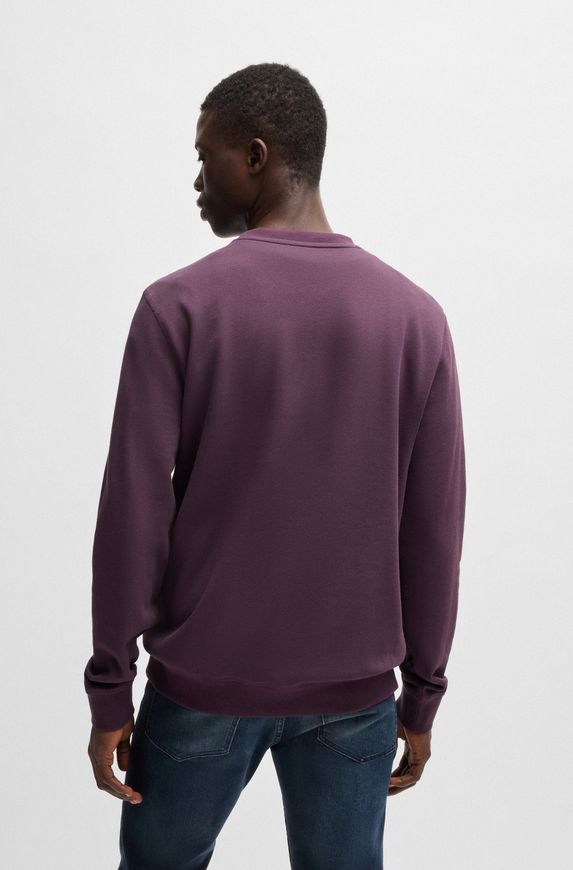 Boss Orange Sweatshirt Westart met boss logo-patch