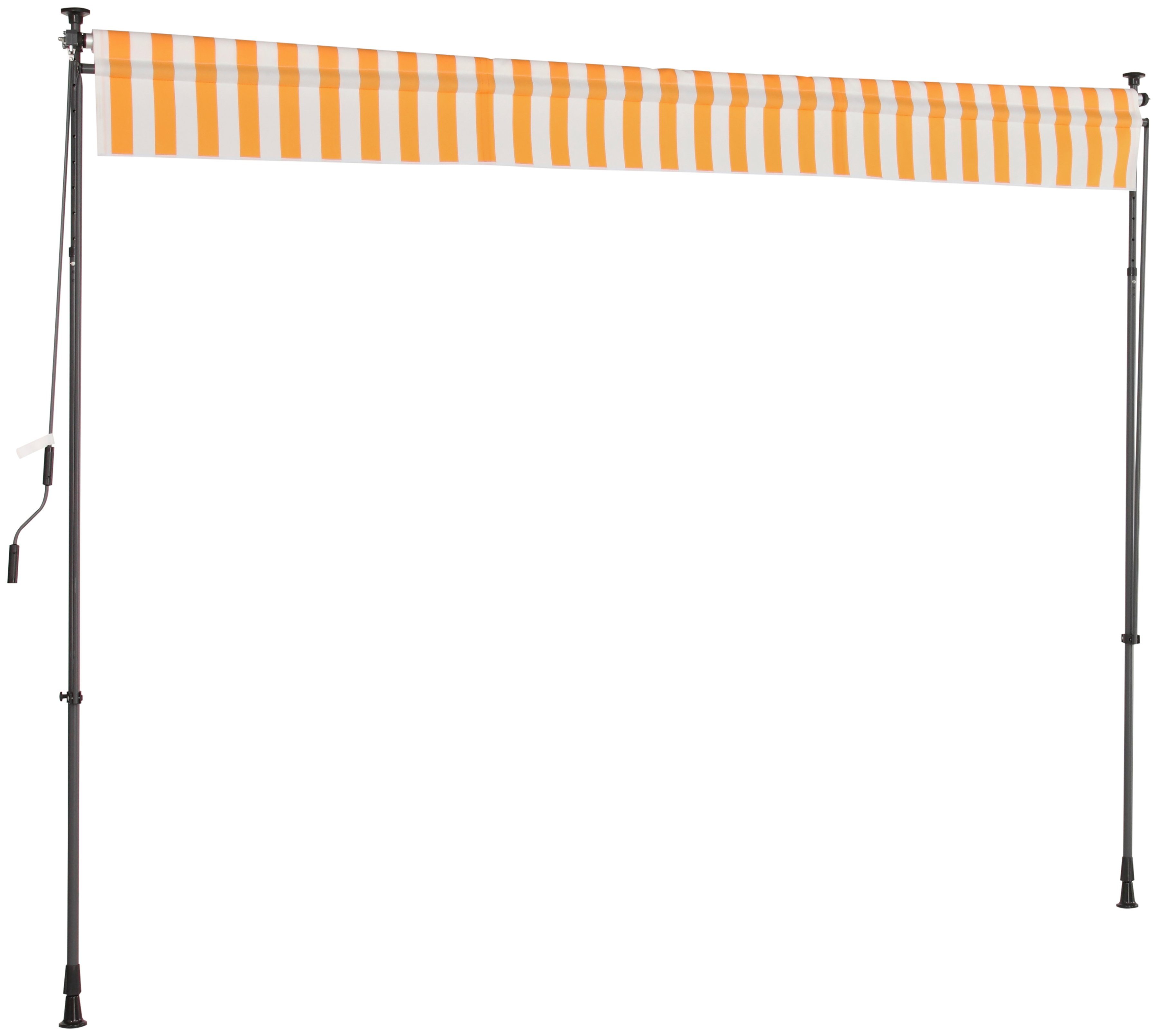 KONIFERA Klemzonnescherm Breedte/uitval: 250x150 cm