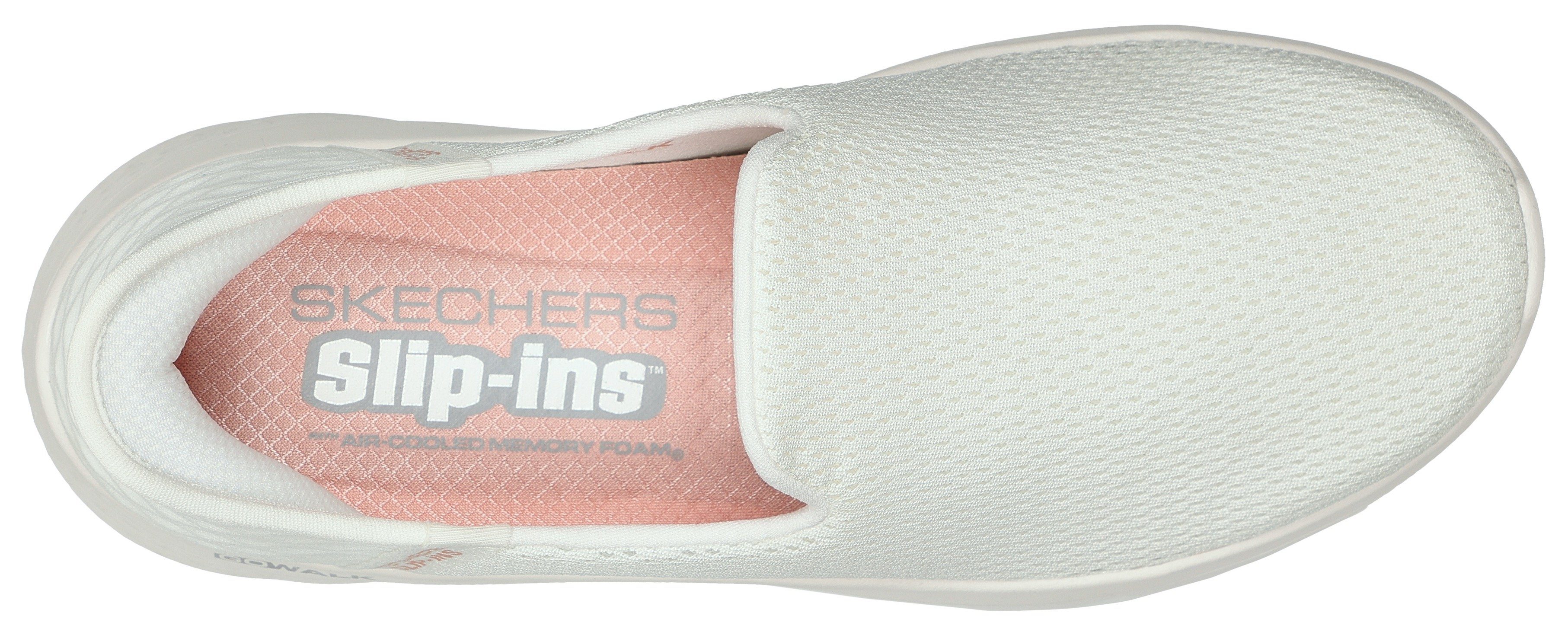 Skechers Slip-on sneakers GO WALK FLEX RELISH Slipper, vrijetijdsschoen met slip-ins-functie voor gemakkelijke instap