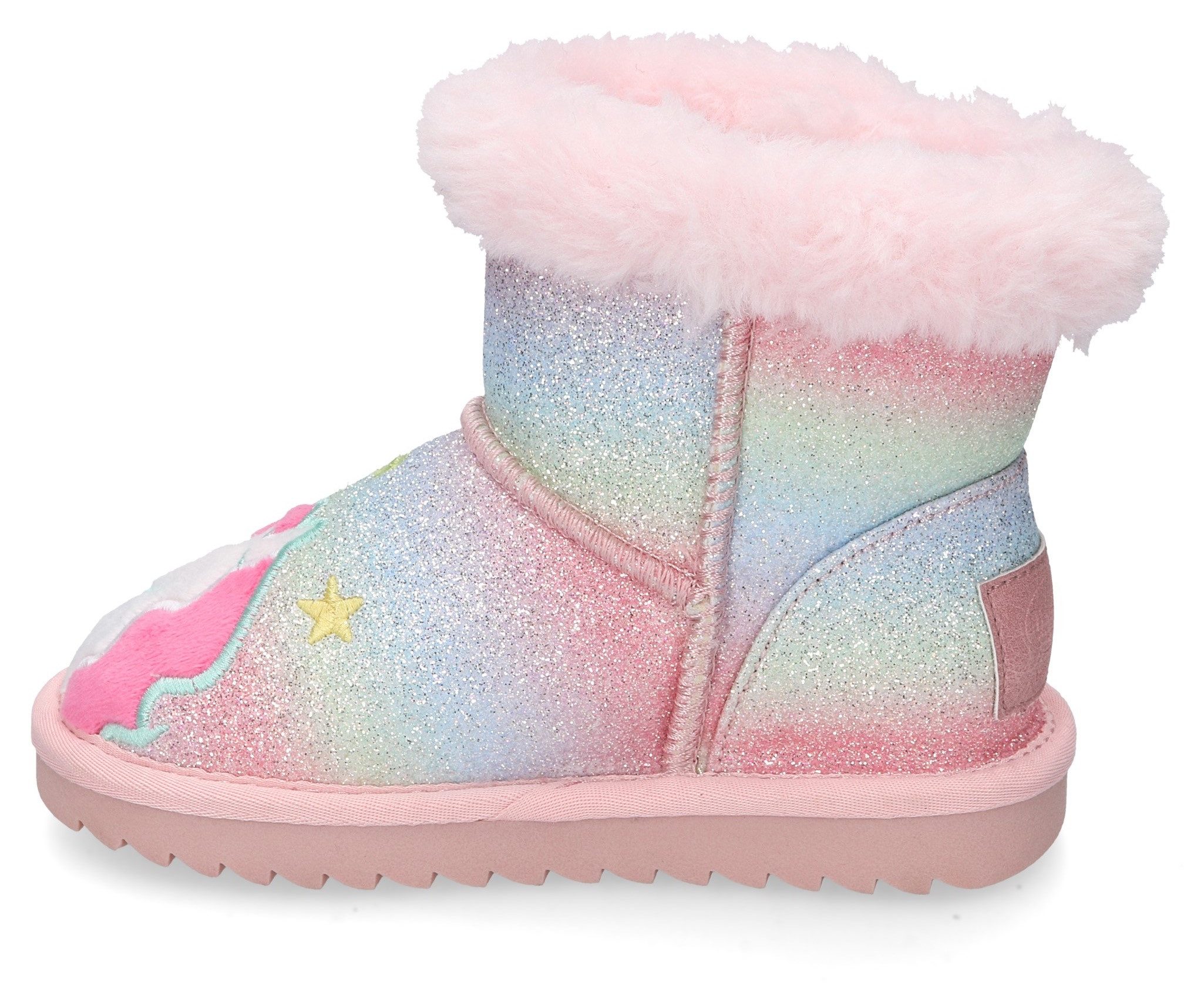 Dockers by Gerli Winterlaarzen Instaplaarzen, winterlaarzen, sneeuwlaarzen met glitter en pride-look