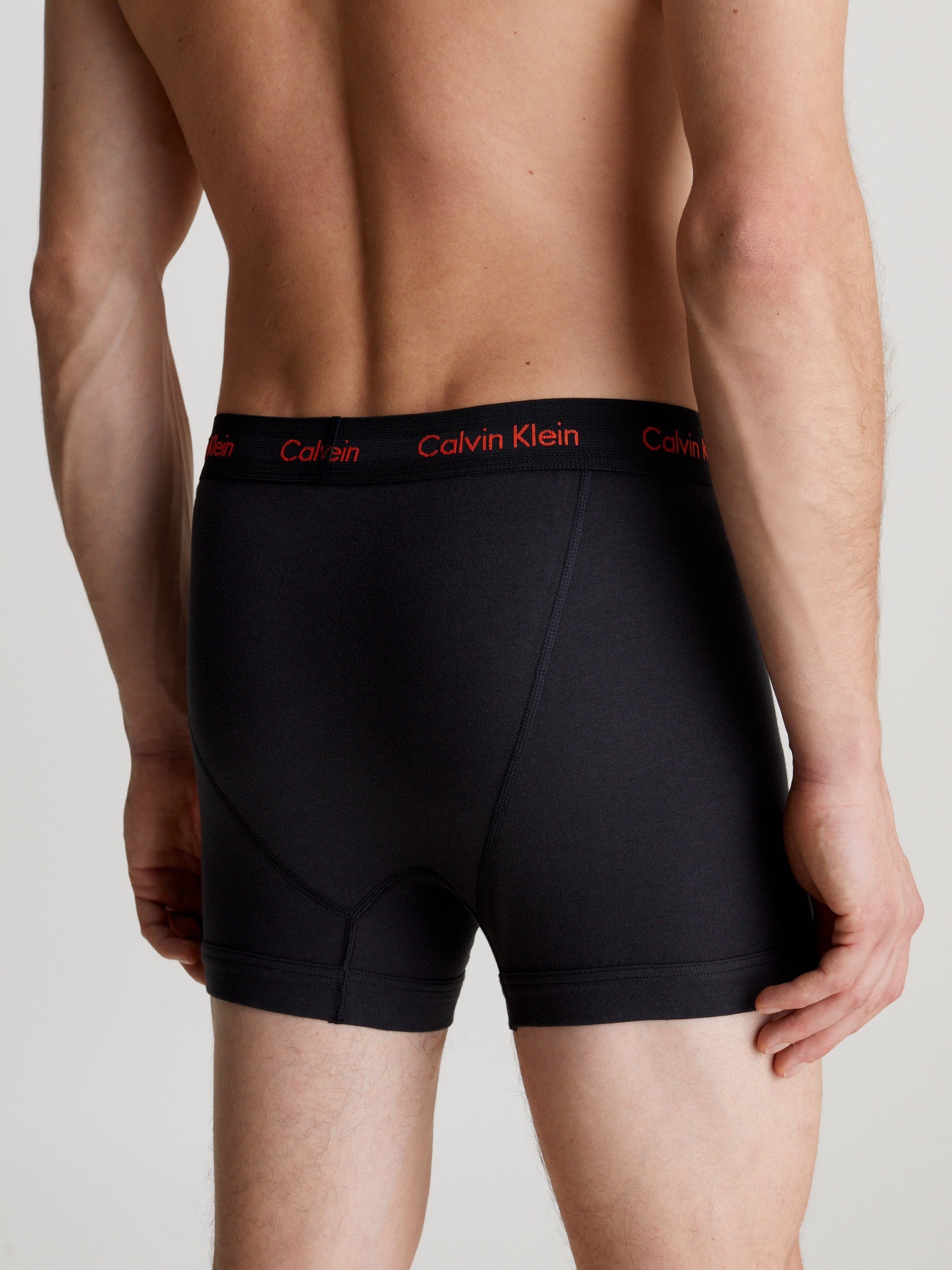 Calvin Klein Trunk 3PK met elastische logo-band (3 stuks)