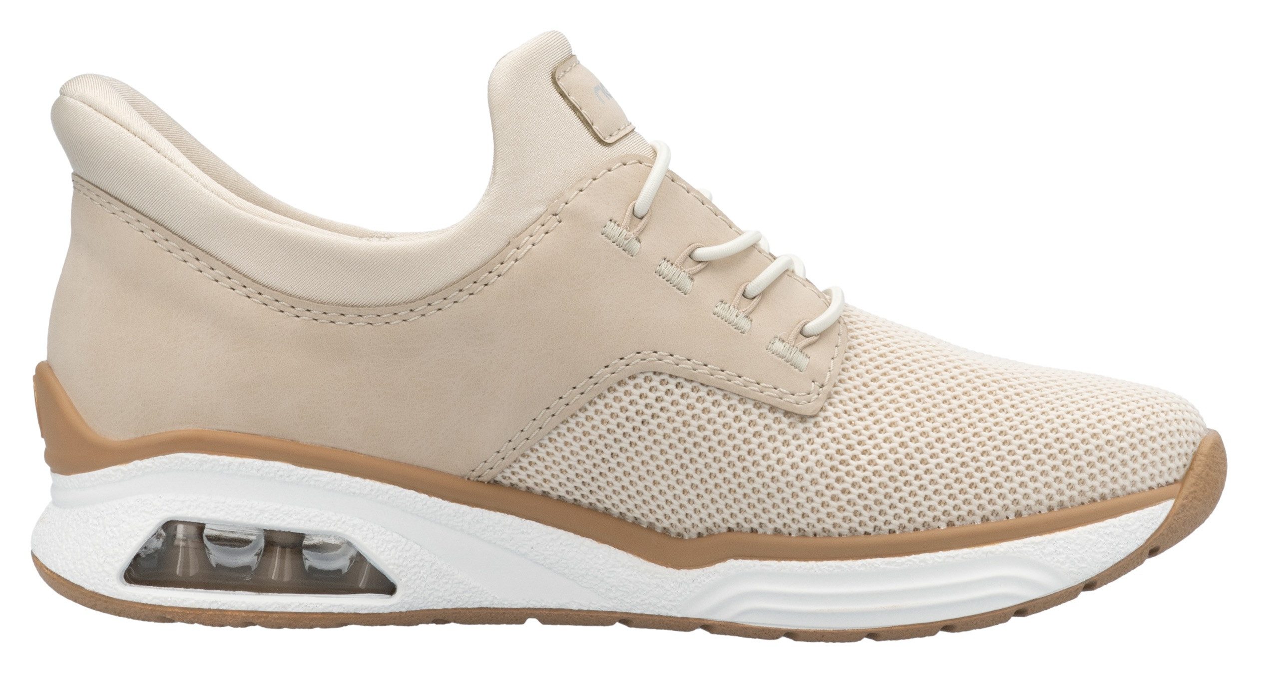 Rieker Slip-on sneakers Ready2GO , vrijetijdssneaker, lage schoen, instapschoen, elastische band, elastische instap
