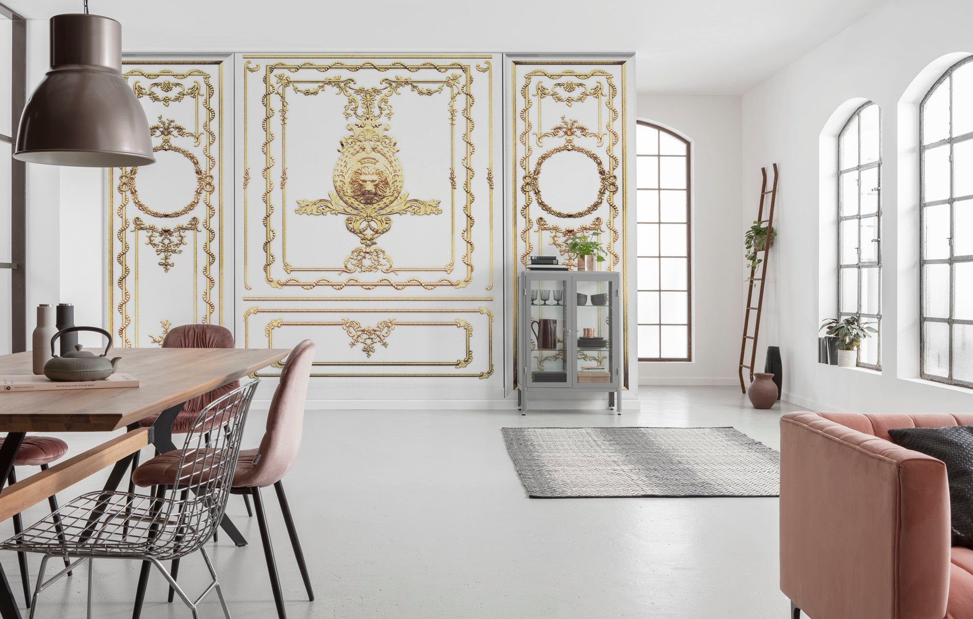Komar Vliesbehang Digitale print vlies - Roaring Royal - Afmeting 400 x 250 cm (1 stuk)