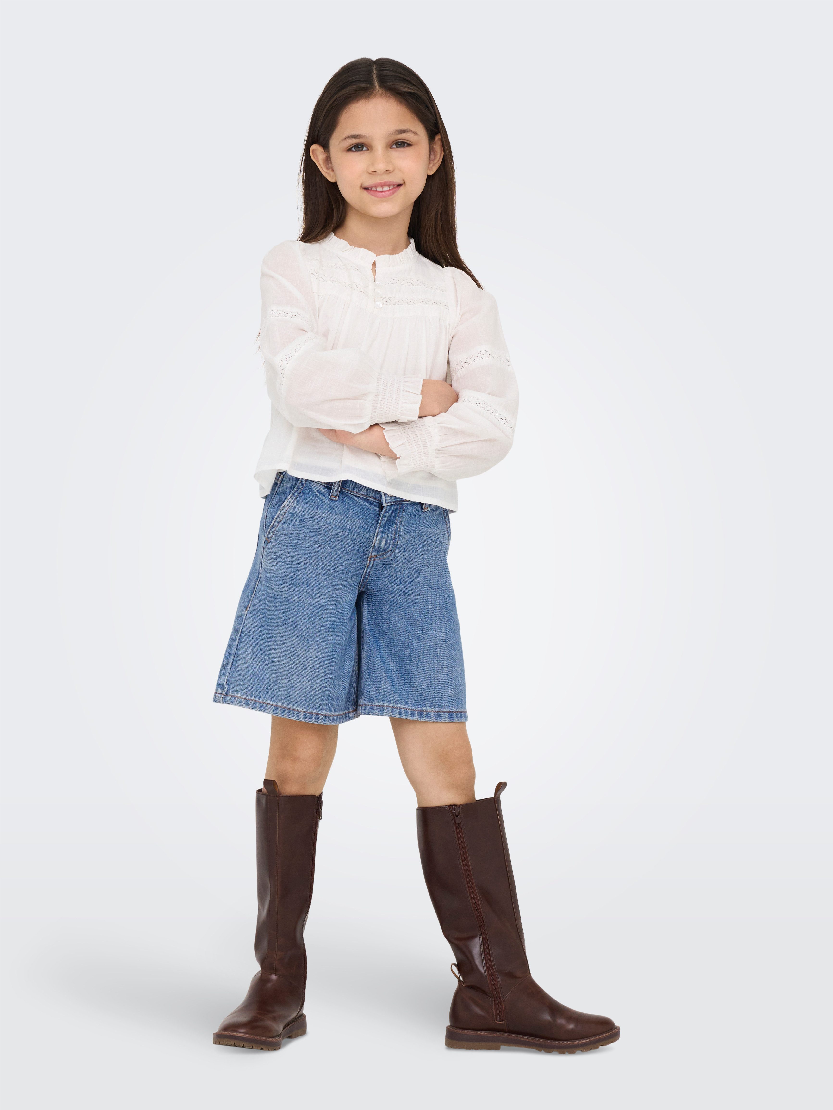 KIDS ONLY Jeansshort KOGCOMET WIDE LONG SHORTS DNM DIA NOOS