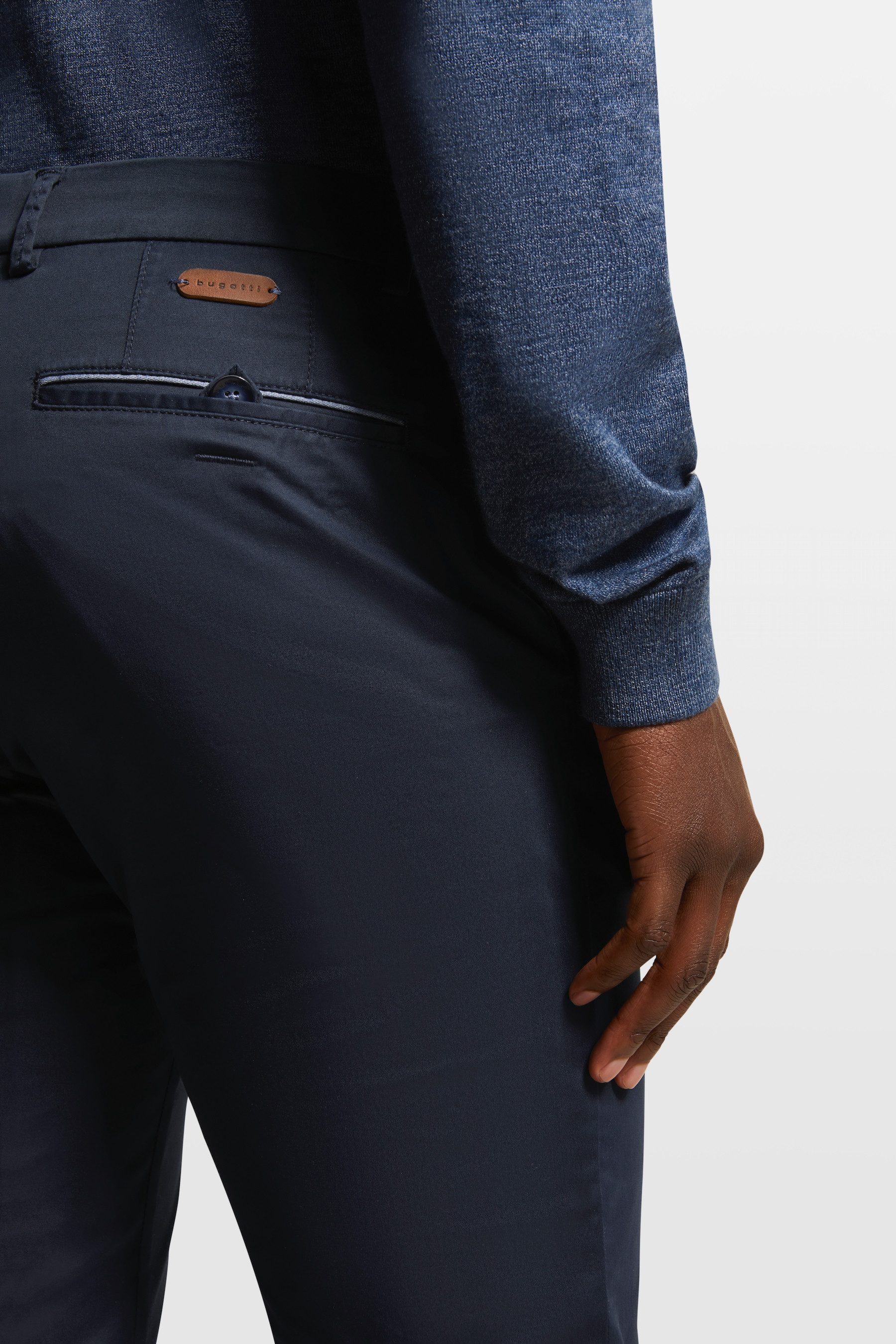 Bugatti Chino met aandeel elastaan