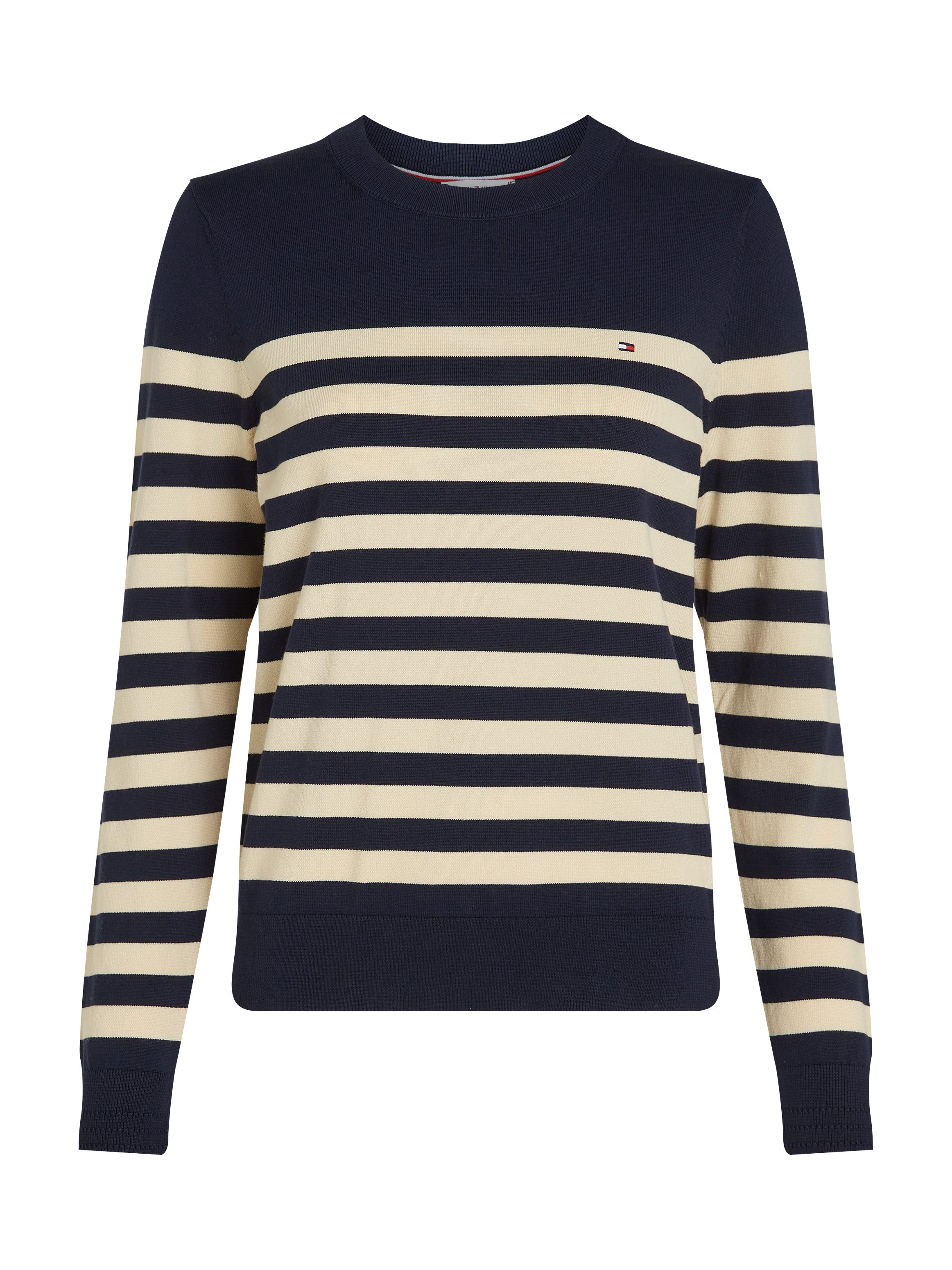 Tommy Hilfiger Trui met ronde hals CO JERSEY STITCH LS C-NK SWT